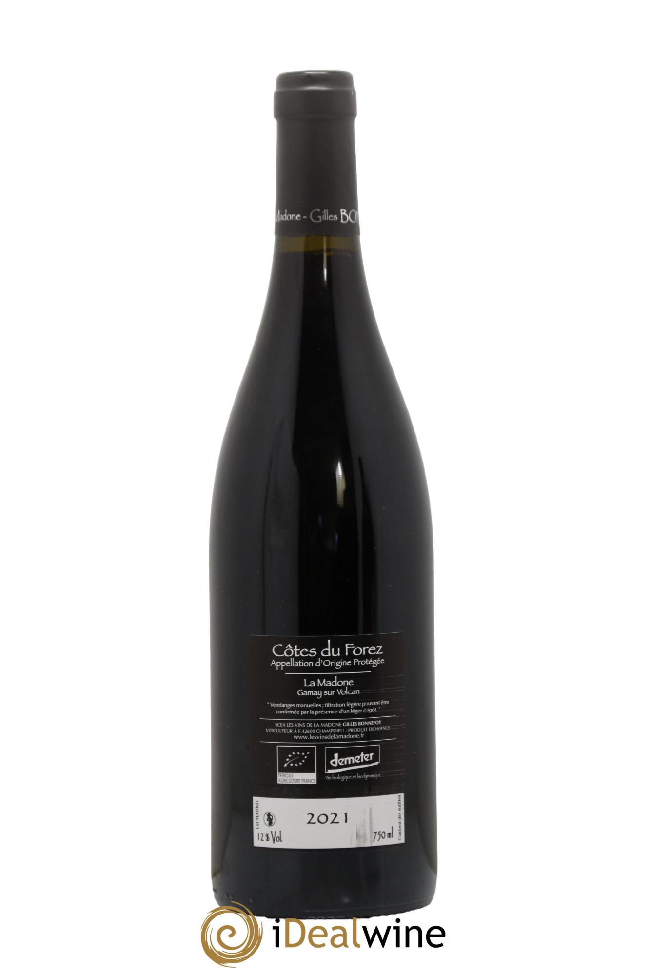 IGP Val de Loire Cotes Du Forez Les Vins de la Madonne Dacite Gilles Bonnefoy 2021 - Lotto di 1 bottiglia - 1