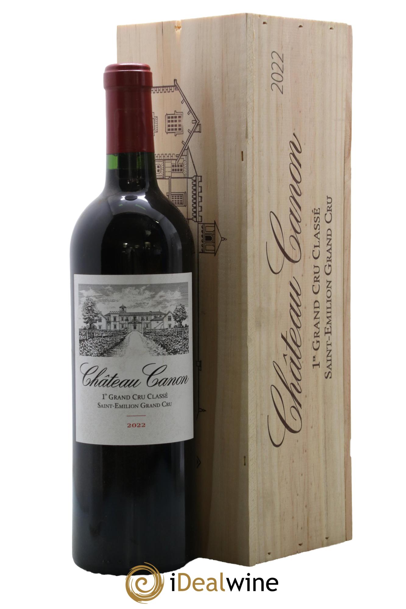 Château Canon 1er Grand Cru Classé B 2022 - Lot de 1 bouteille - 0