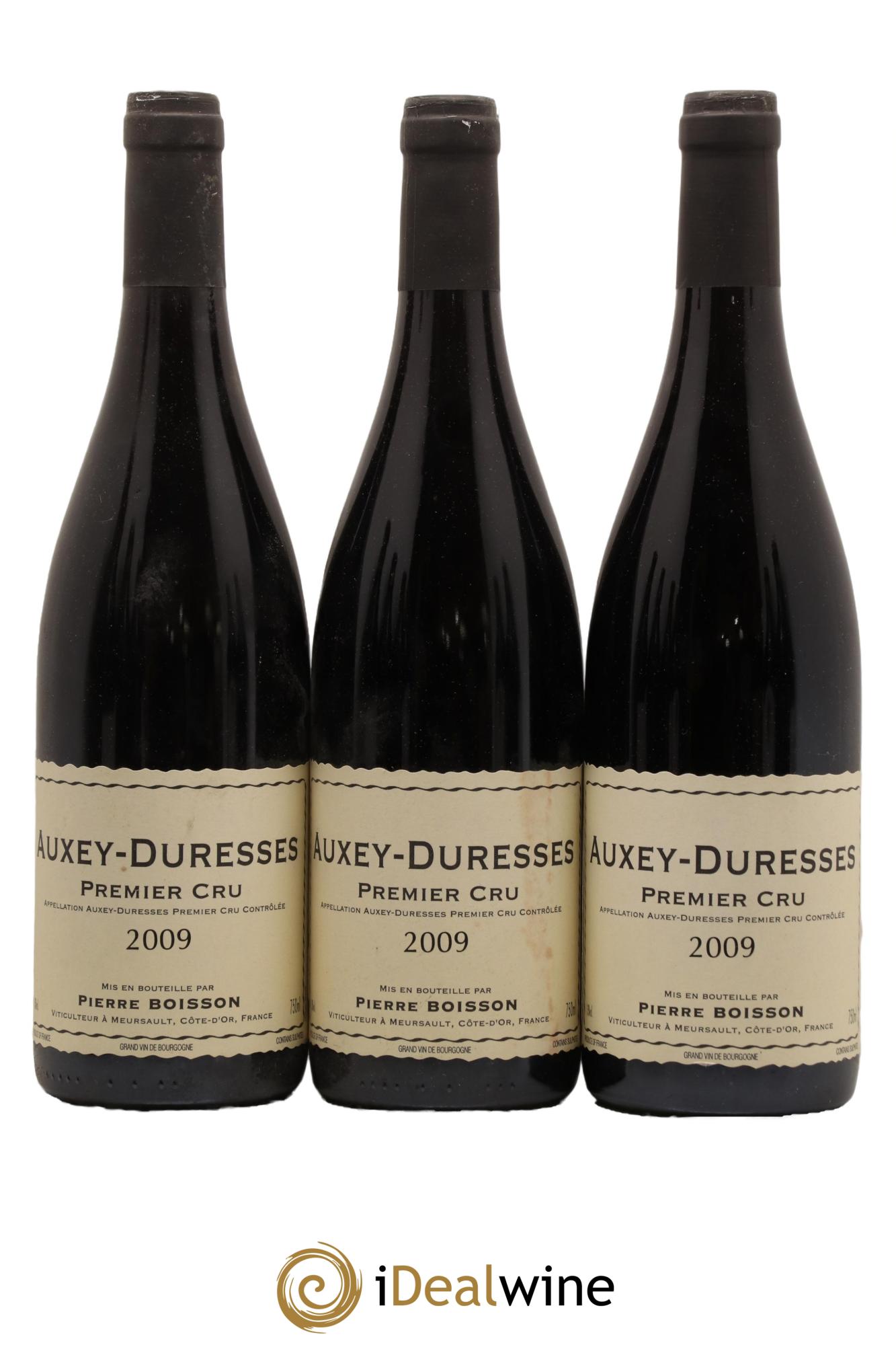 Auxey-Duresses 1er Cru Pierre Boisson (Domaine) 2009 - Lotto di 3 bottiglie - 0