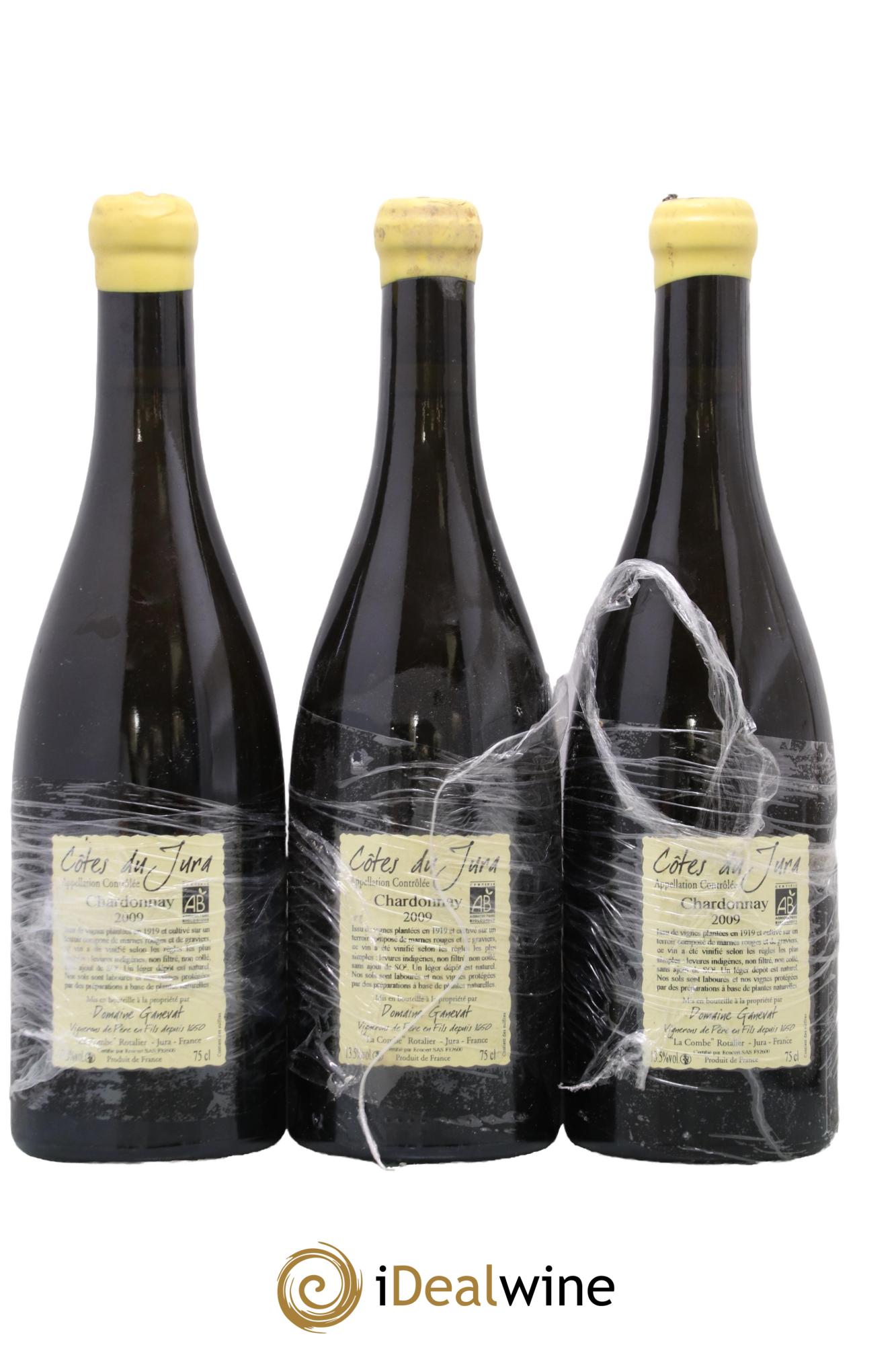 Côtes du Jura Les Grands Teppes Vieilles Vignes Jean-François Ganevat (Domaine) 2009 - Lot de 3 bouteilles - 1