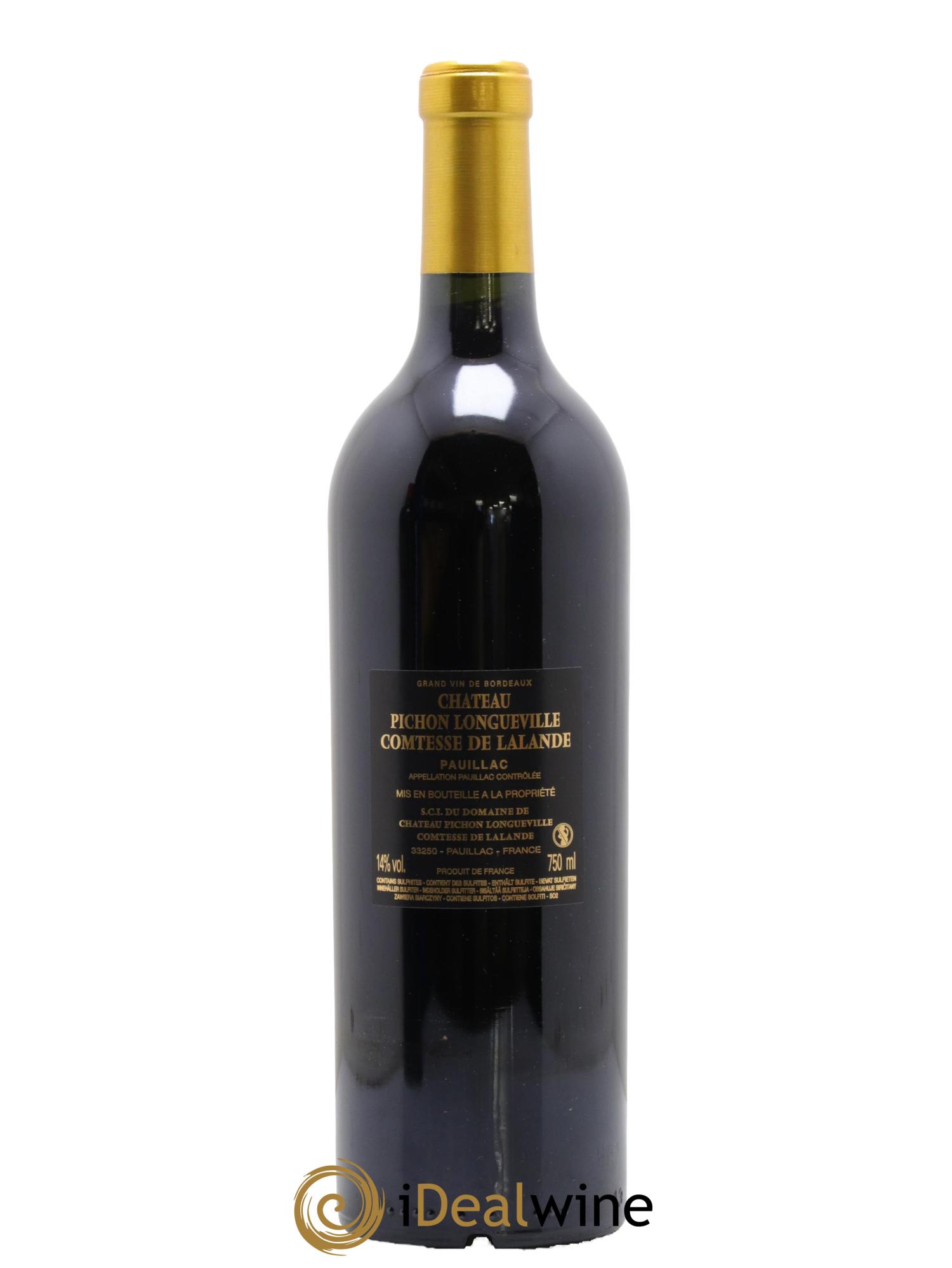 Château Pichon Longueville Comtesse de Lalande 2ème Grand Cru Classé 2019 - Posten von 1 Flasche - 1
