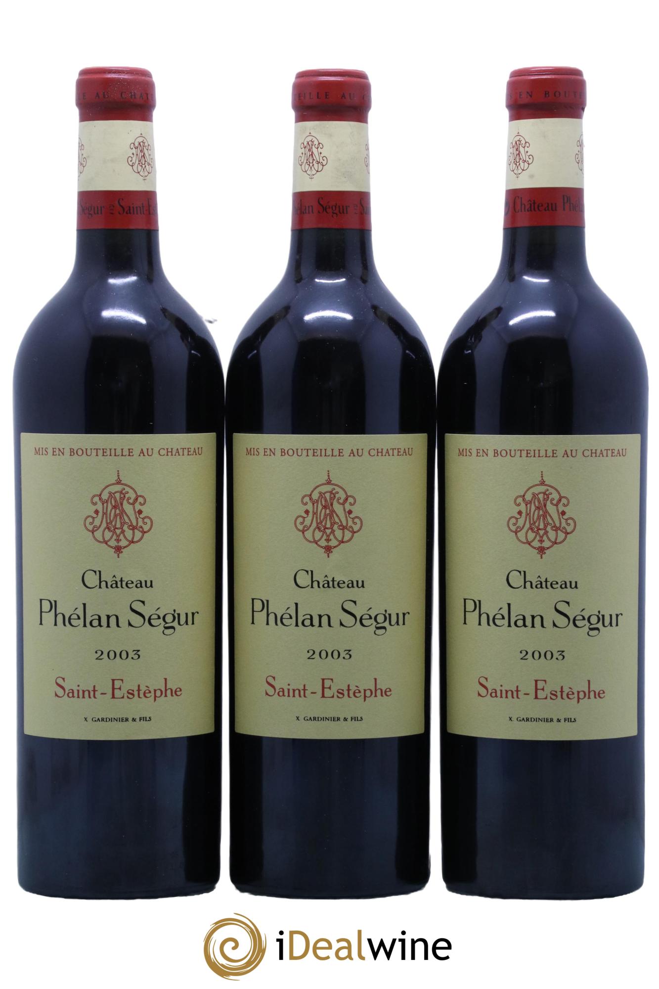 Château Phélan Ségur 2003 - Lotto di 12 bottiglie - 2