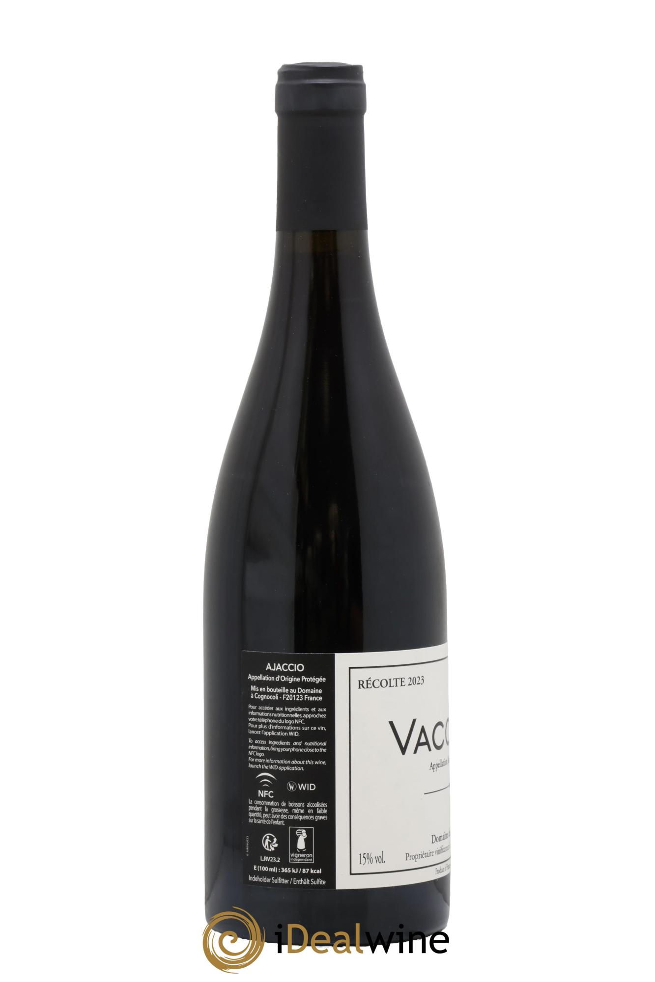 Ajaccio Vaccelli 2023 - Lot of 1 bottle - 1