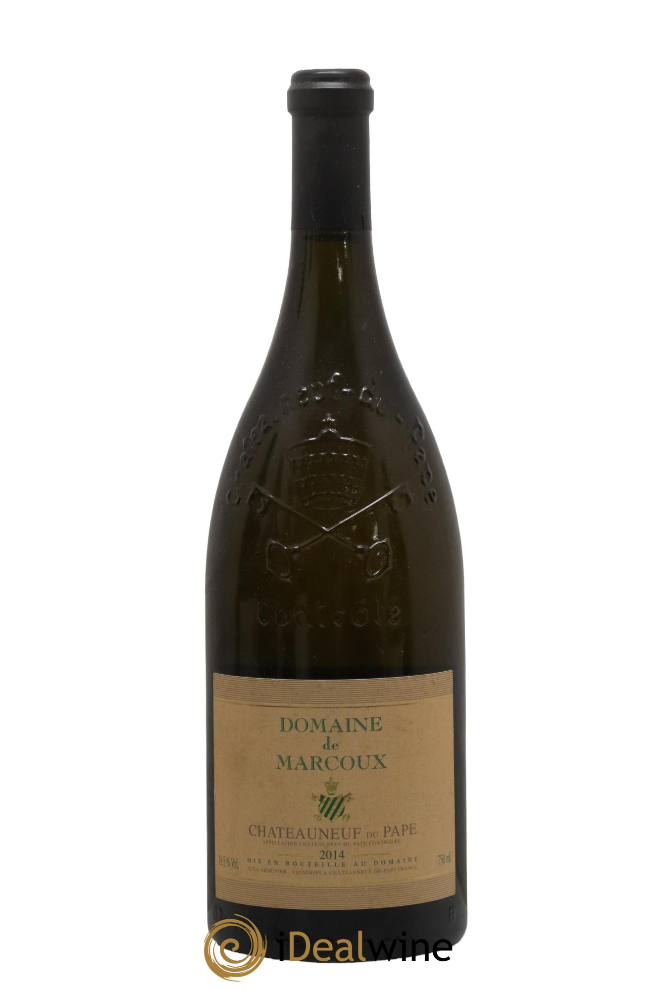 Châteauneuf-du-Pape Marcoux (Domaine de) 2014 - Lot de 1 magnum - 0