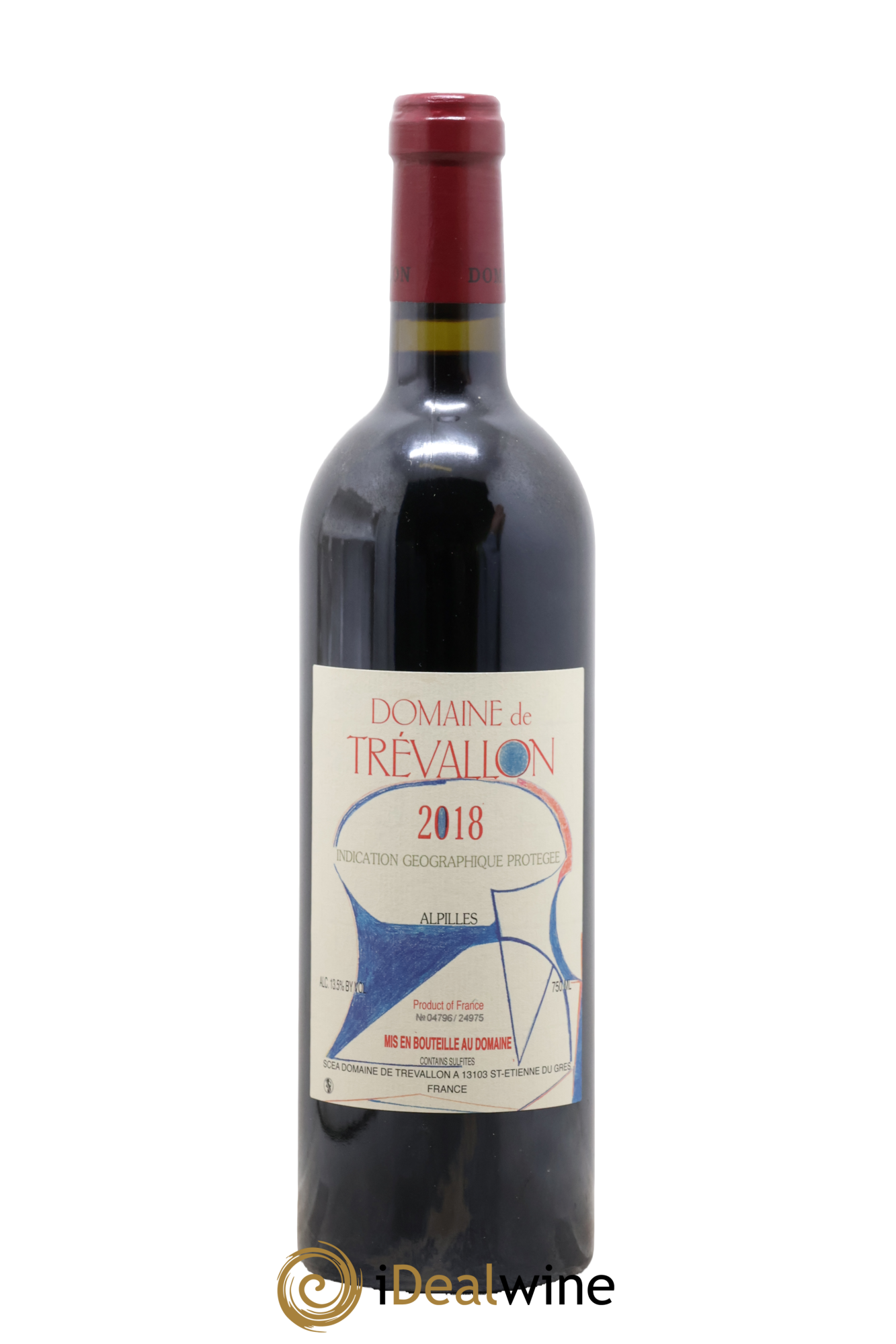 Alpilles Trévallon (Domaine de) Eloi Dürrbach 2018 - Lot de 1 bouteille - 0
