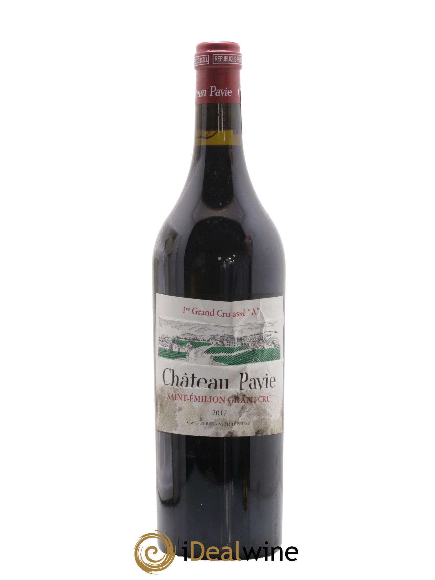 Château Pavie 1er Grand Cru Classé A 2017 - Lot de 1 bouteille - 0
