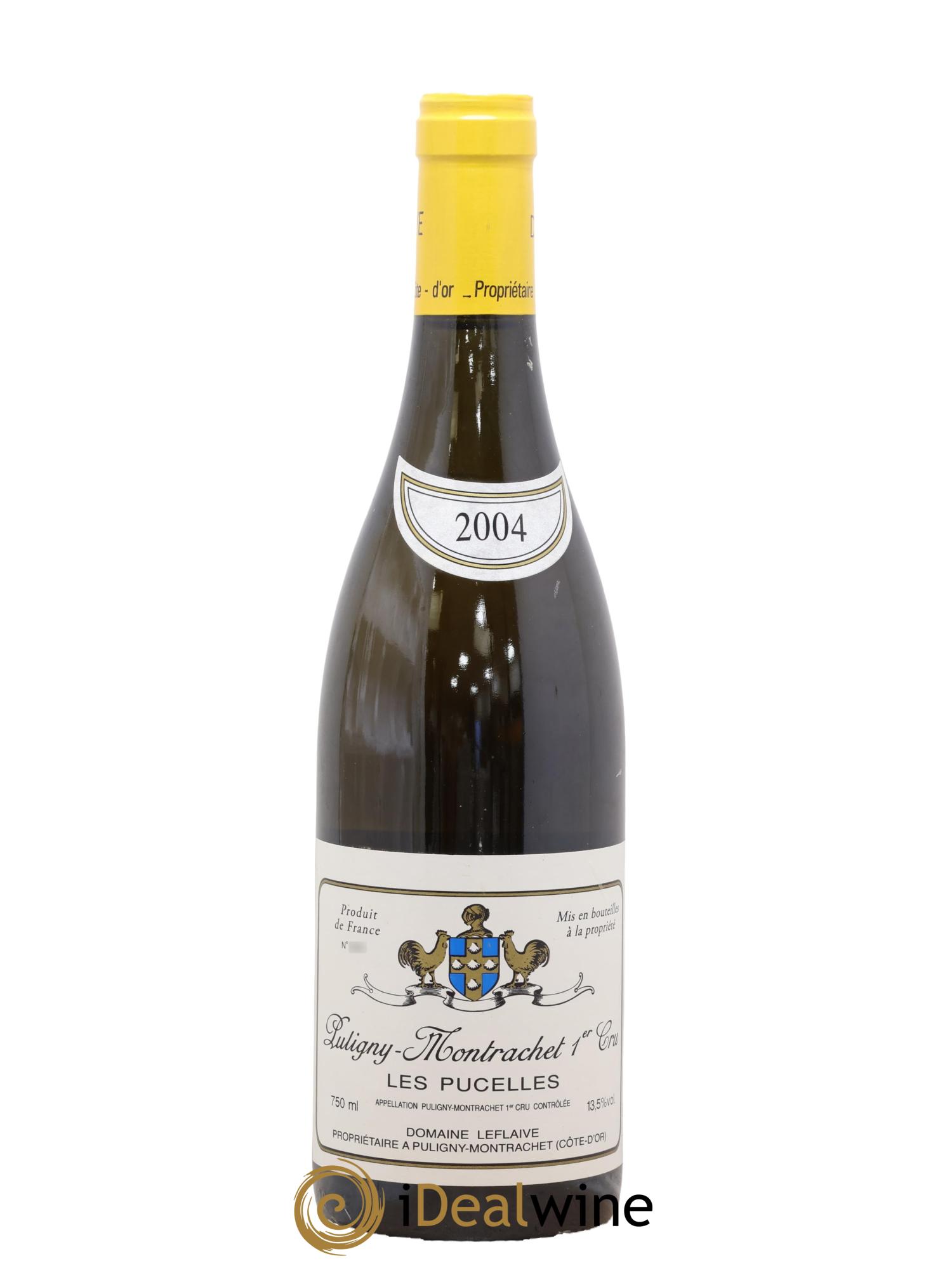 Puligny-Montrachet 1er Cru Les Pucelles Leflaive (Domaine) 2004 - Lot of 1 bottle - 0