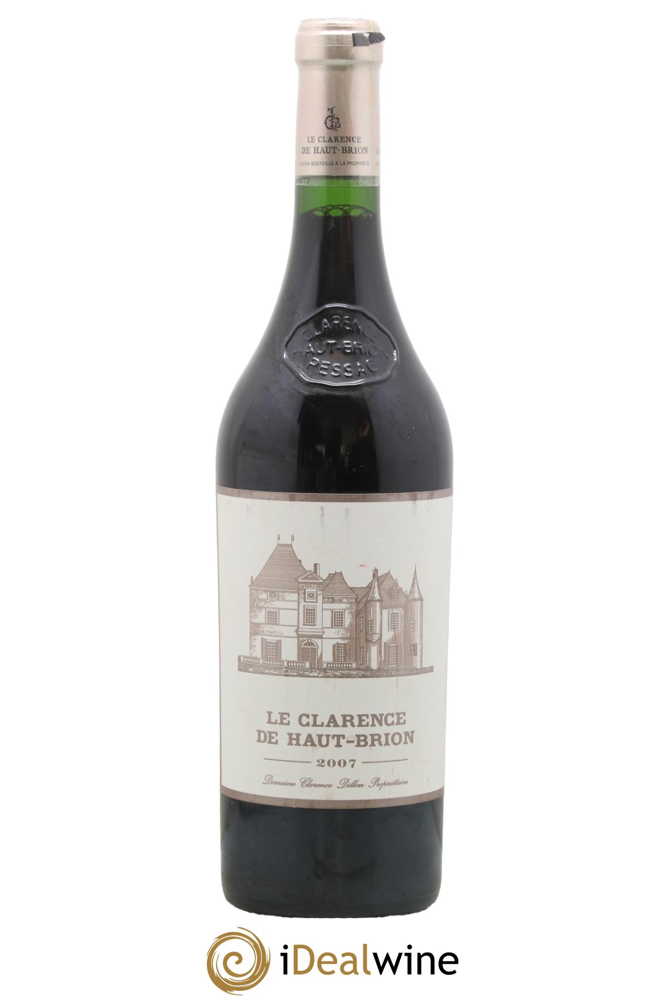 Clarence (Bahans) de Haut-Brion Second Vin 2007 - Lotto di 1 bottiglia - 0