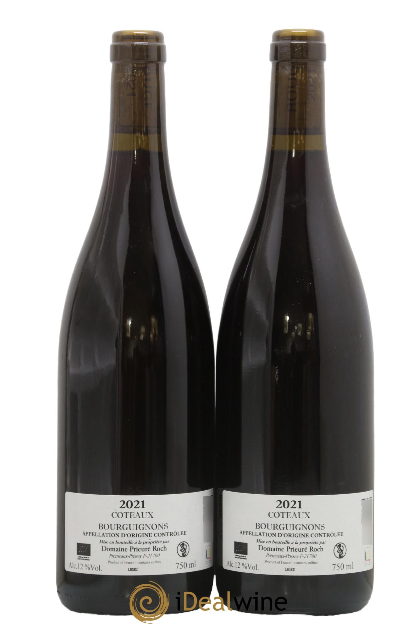Côteaux Bourguignons Prieuré Roch 2021 - Lot of 2 bottles - 1