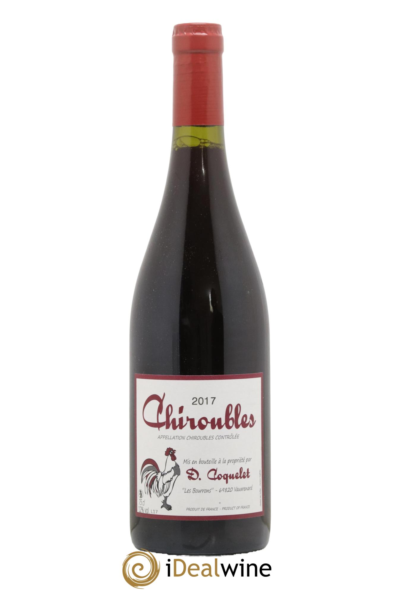 Chiroubles Damien Coquelet 2017 - Lot de 1 bouteille - 0