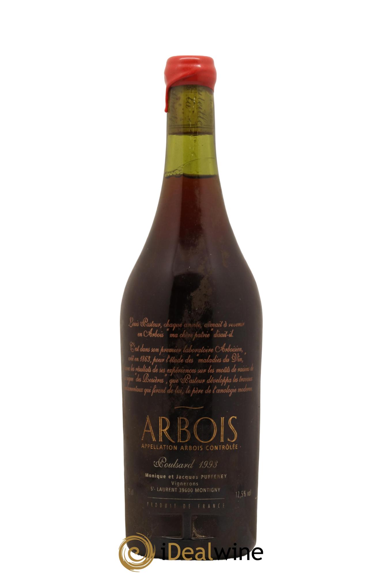 Arbois Poulsard Jacques Puffeney 1993 - Lotto di 1 bottiglia - 1