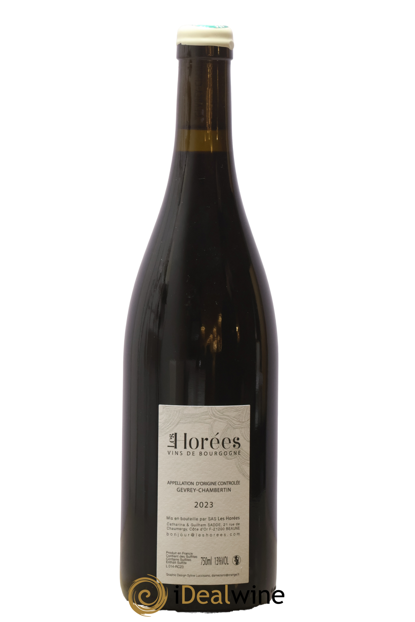 Gevrey-Chambertin J'écris ton nom Les Horées 2023 - Lot de 1 bouteille - 1