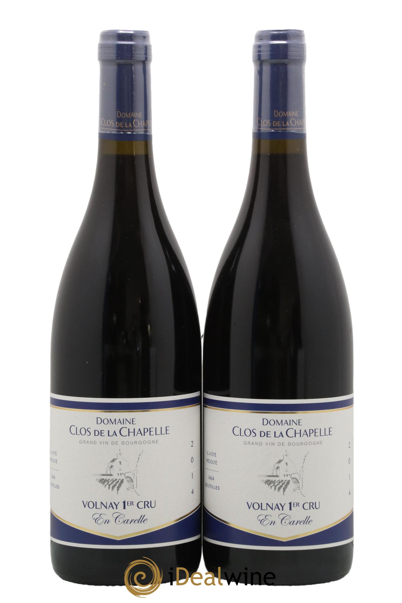 Volnay 1er Cru En Carelle Clos de la Chapelle 2014 - Lot de 2 bouteilles - 0