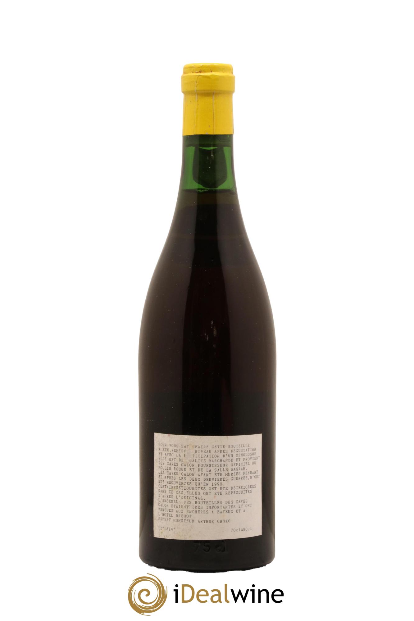 Coteaux de Saumur Reserve du Chateau Chateau de Breze 1937 - Lotto di 1 bottiglia - 1
