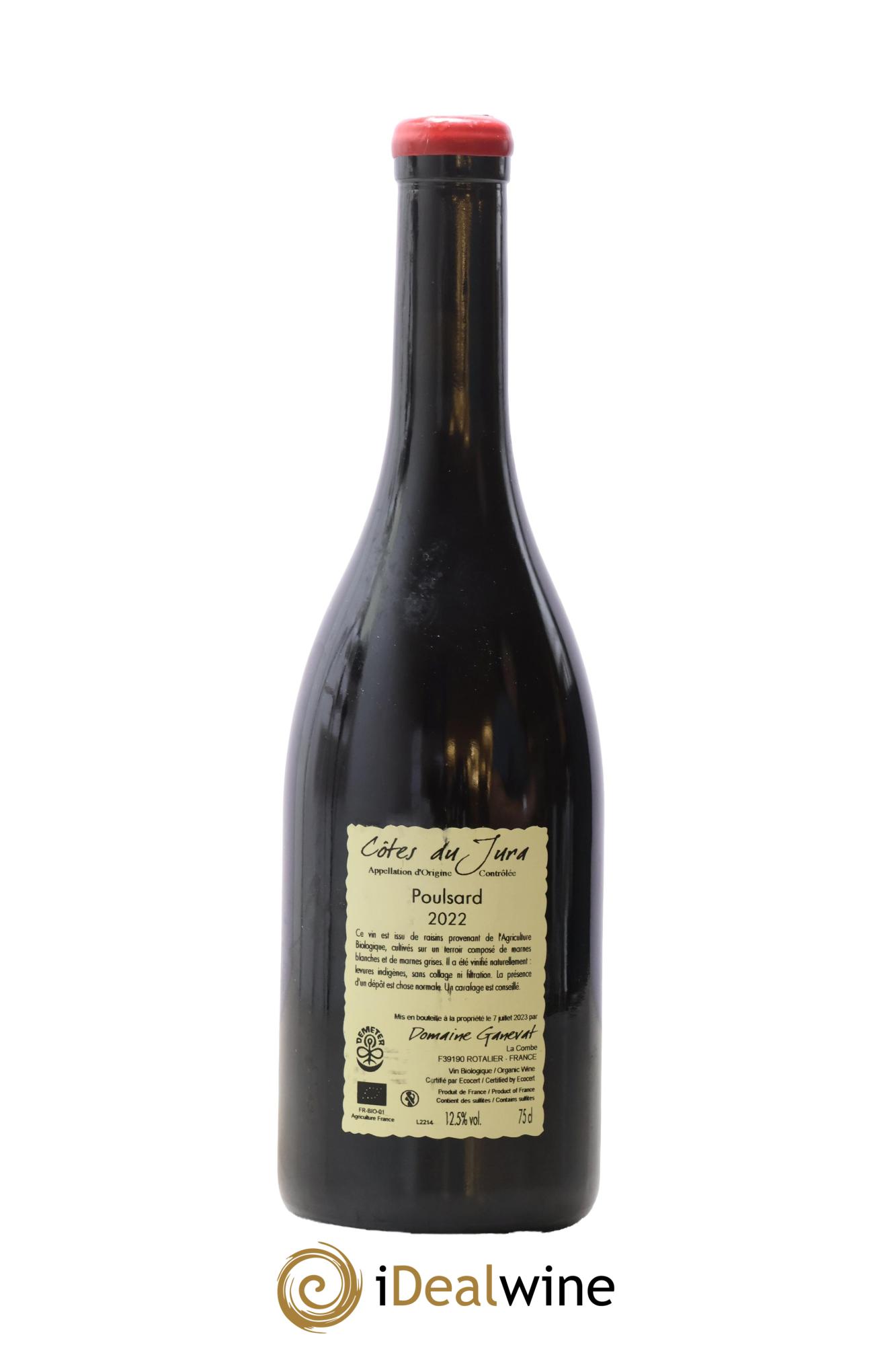 Côtes du Jura Cuvée de l'Enfant Terrible Jean-François Ganevat (Domaine) 2022 - Lot of 1 bottle - 1