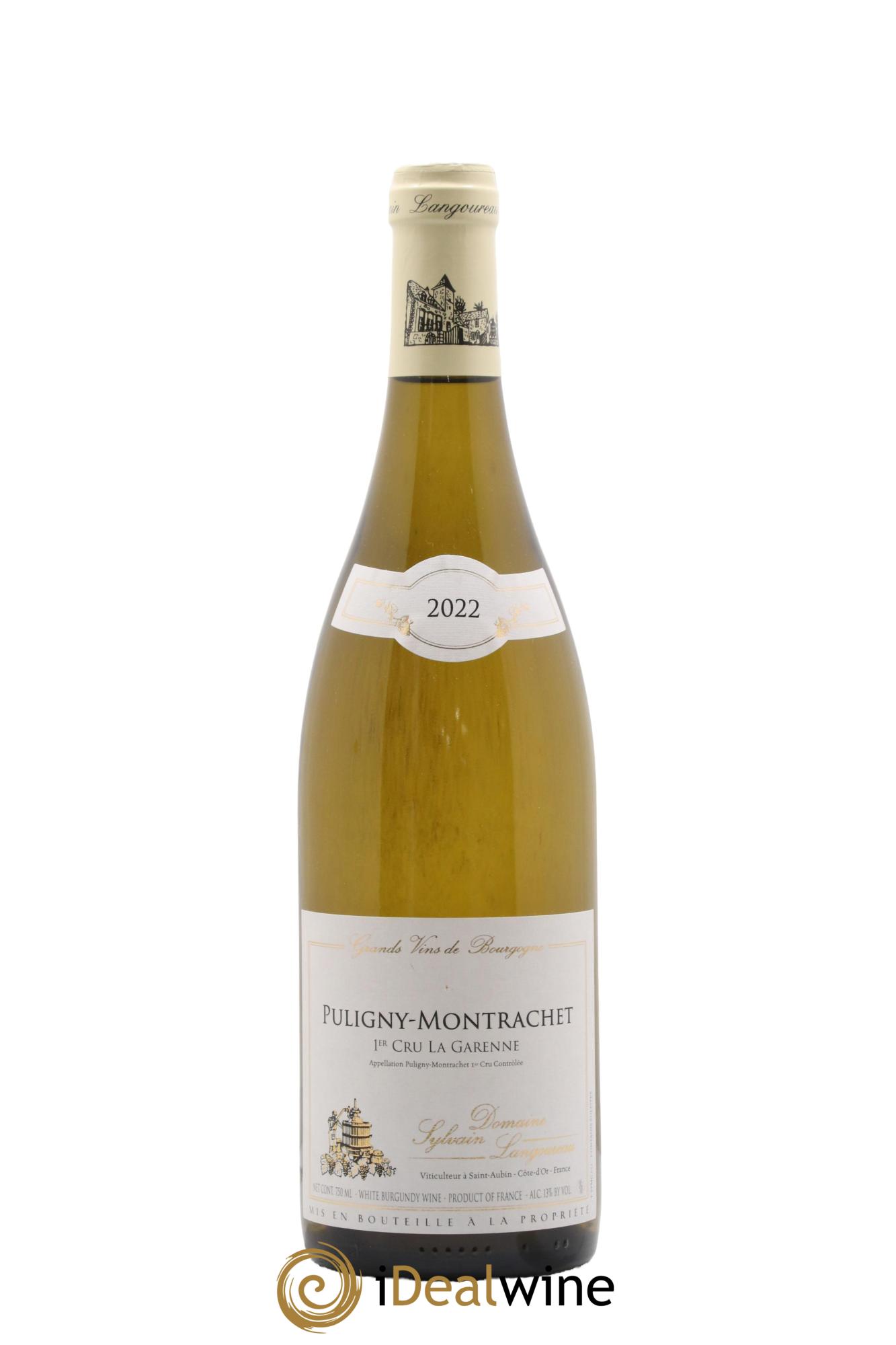 Puligny-Montrachet 1er Cru La Garenne Domaine Sylvain Langoureau 2022 - Lotto di 1 bottiglia - 0