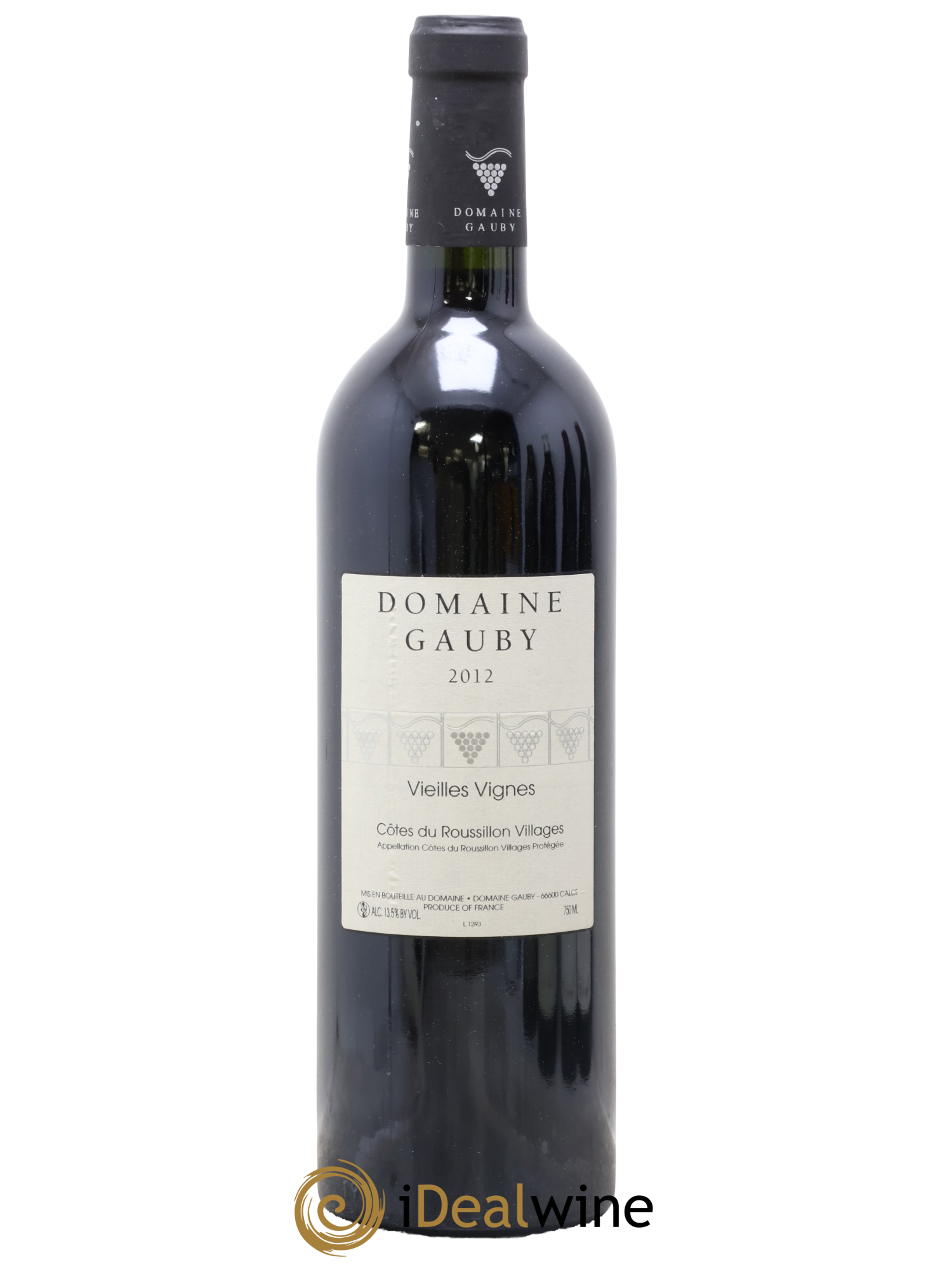 Côtes du Roussillon Villages Vieilles vignes Gauby (Domaine) 2012 - Lot de 1 bouteille - 0