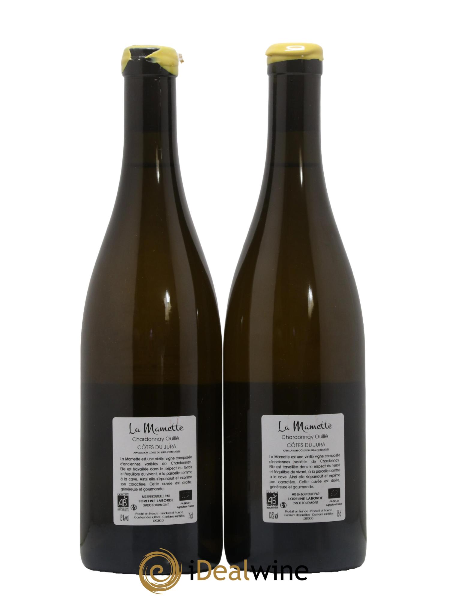 Côtes du Jura Chardonnay La Mamette Les Granges Paquenesses 2020 - Lot de 2 bouteilles - 1