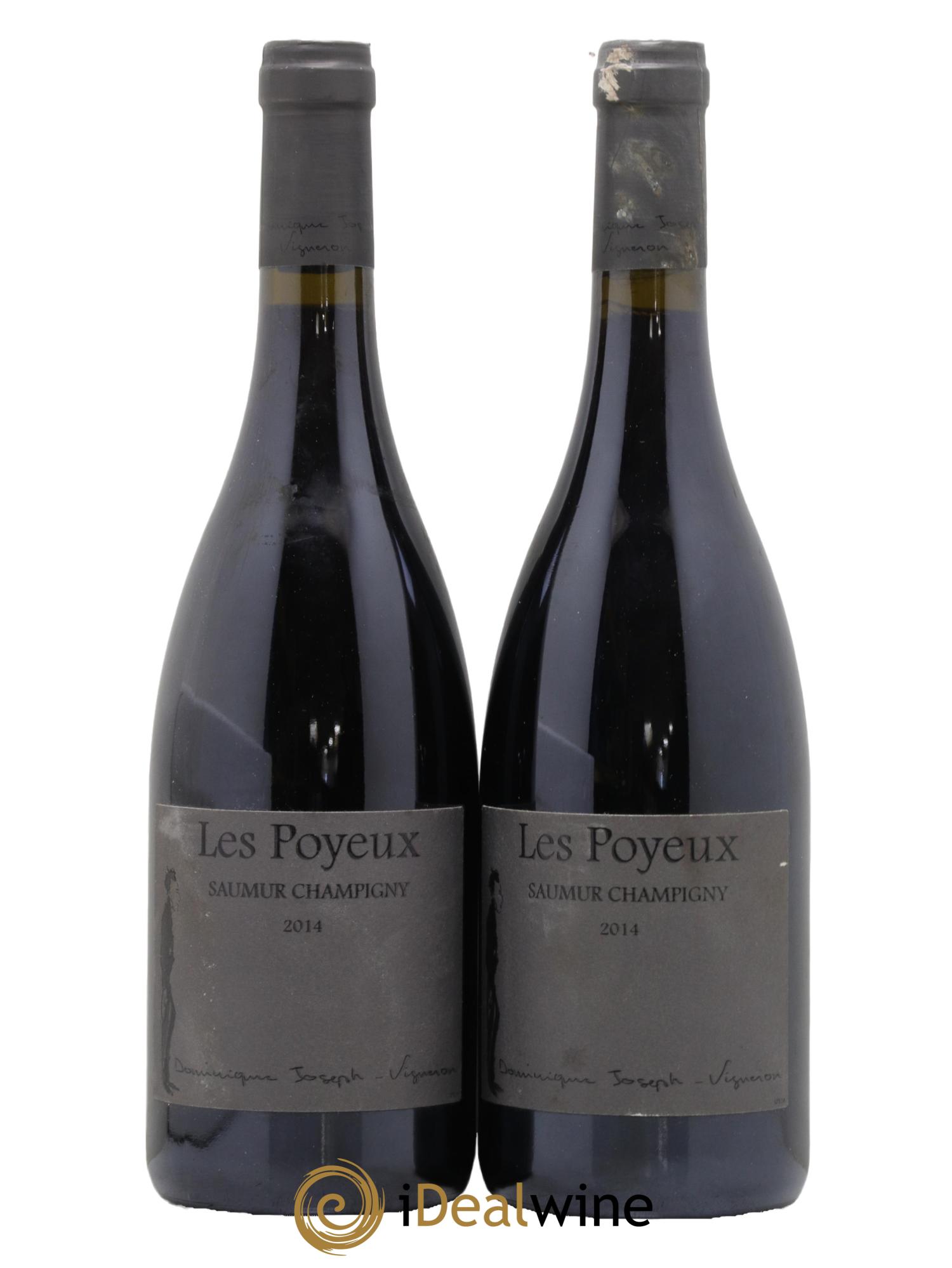 Saumur-Champigny Les Poyeux Le Petit Saint-Vincent 2014 - Lot de 2 bouteilles - 0