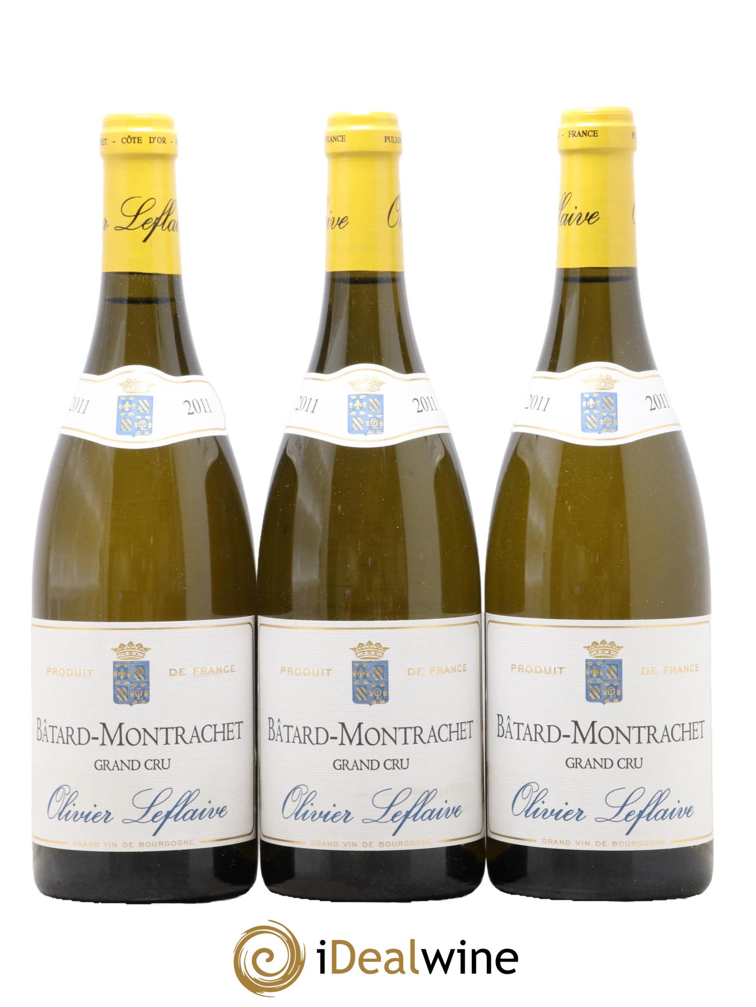 Bâtard-Montrachet Grand Cru Olivier Leflaive 2011 - Posten von 6 Flaschen - 3