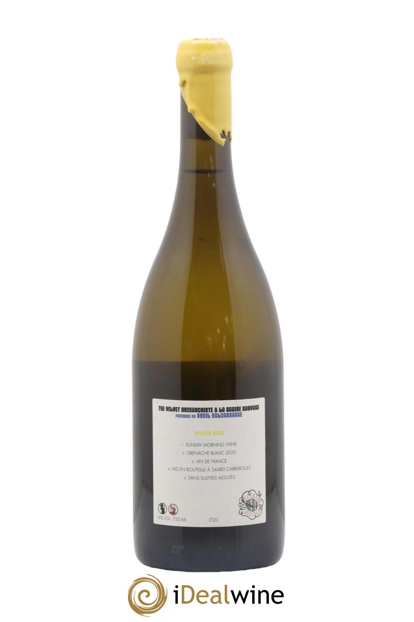 Vin de France The Velvet Undershiste La Graine Sauvage Domaine Sybil Baldassare 2020 - Lotto di 1 bottiglia - 1
