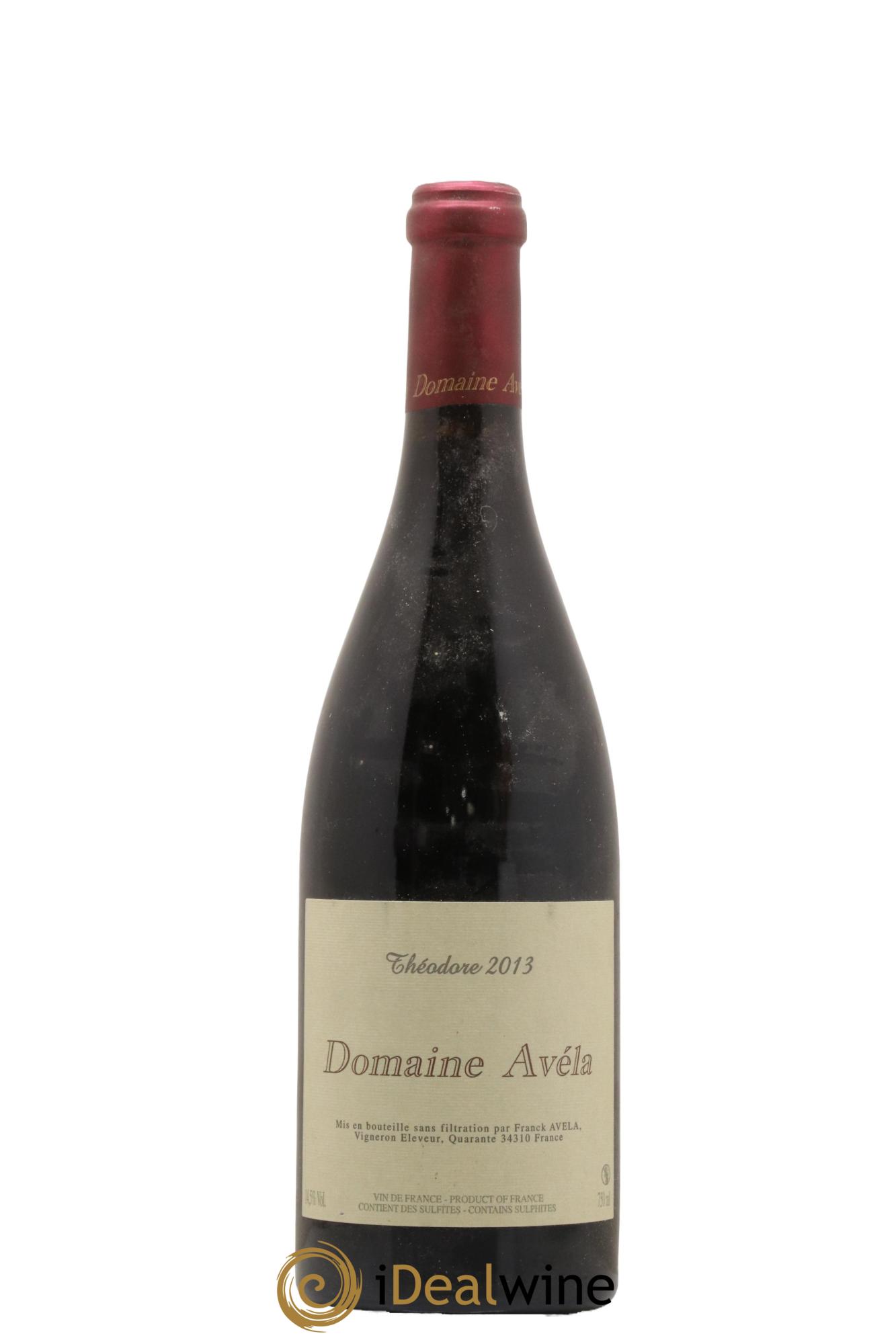 Vin de France Théodore Avéla 2013 - Lot de 1 bouteille - 0