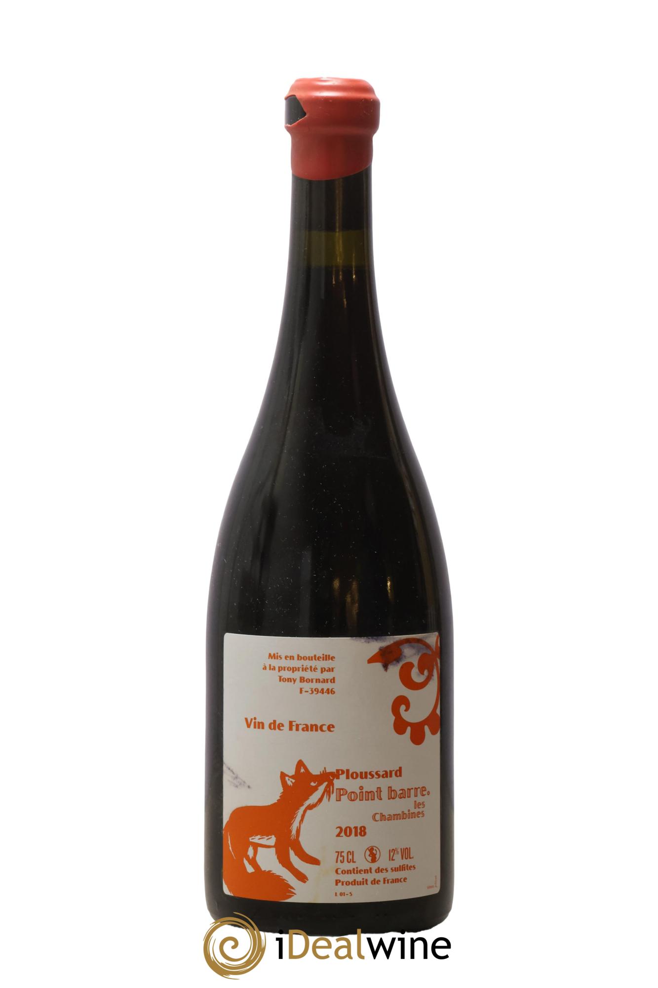 Vin de France Ploussard Point Barre les Chambines Bornard 2018 - Posten von 1 Flasche - 0