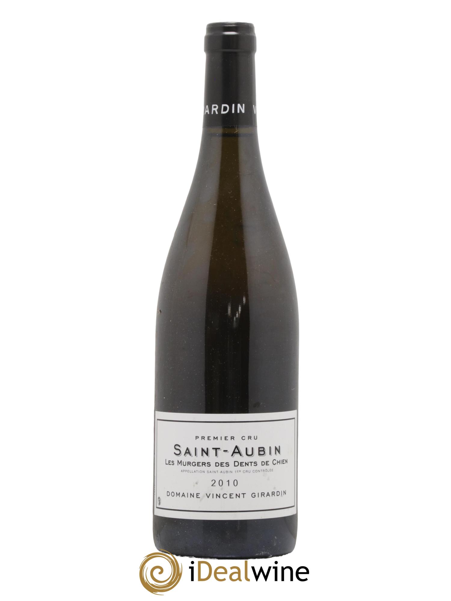 Saint-Aubin 1er Cru Les Murgers des Dents de Chien Vincent Girardin (Domaine) 2010 - Lot de 1 bouteille - 0