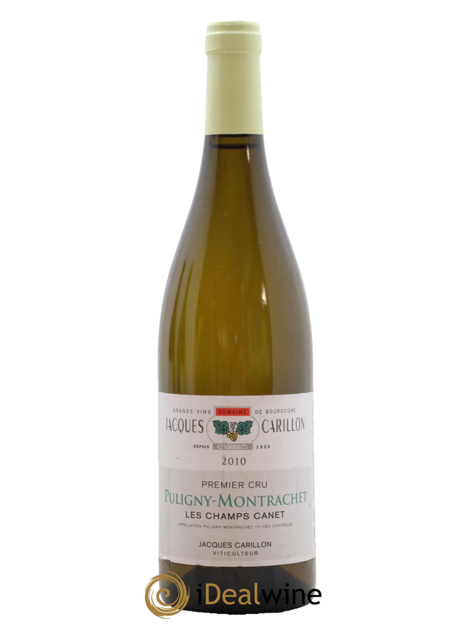 Puligny-Montrachet Jacques Carillon (Domaine) 2010 - Lot de 1 bouteille - 0