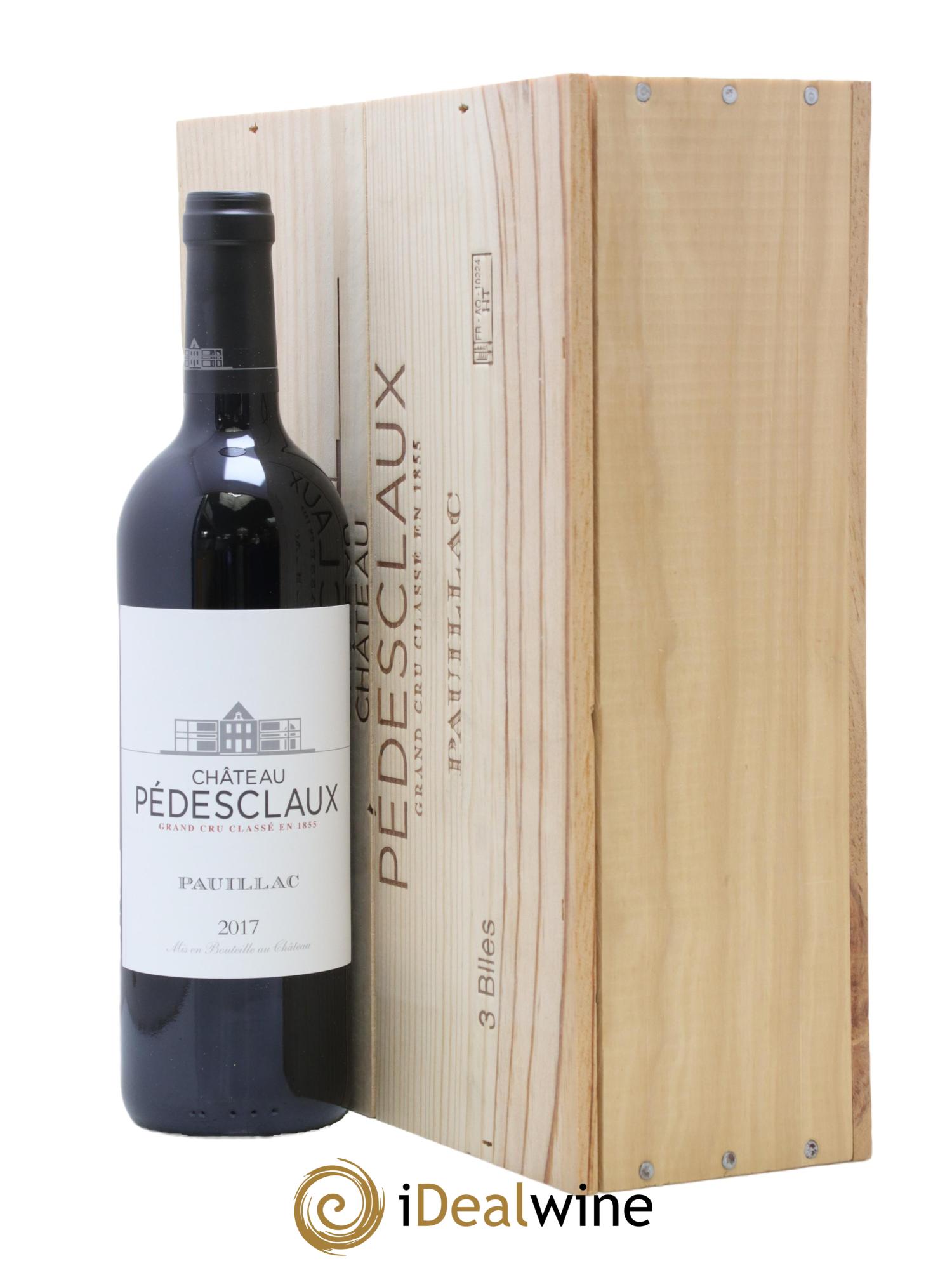 Château Pedesclaux 5ème Grand Cru Classé 2017 - Lot of 3 bottles - 1