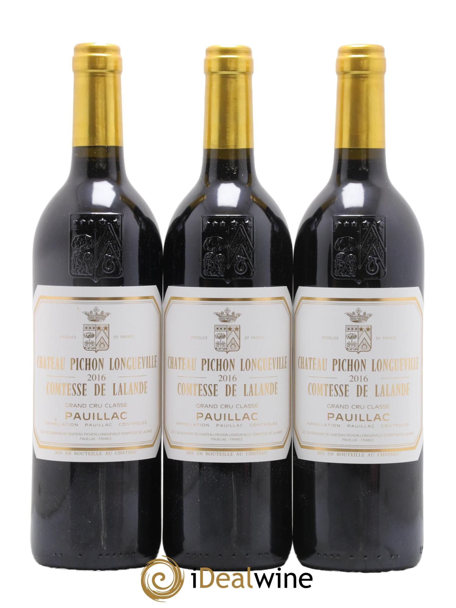 Château Pichon Longueville Comtesse de Lalande 2ème Grand Cru Classé 2016 - Lotto di 6 bottiglie - 1
