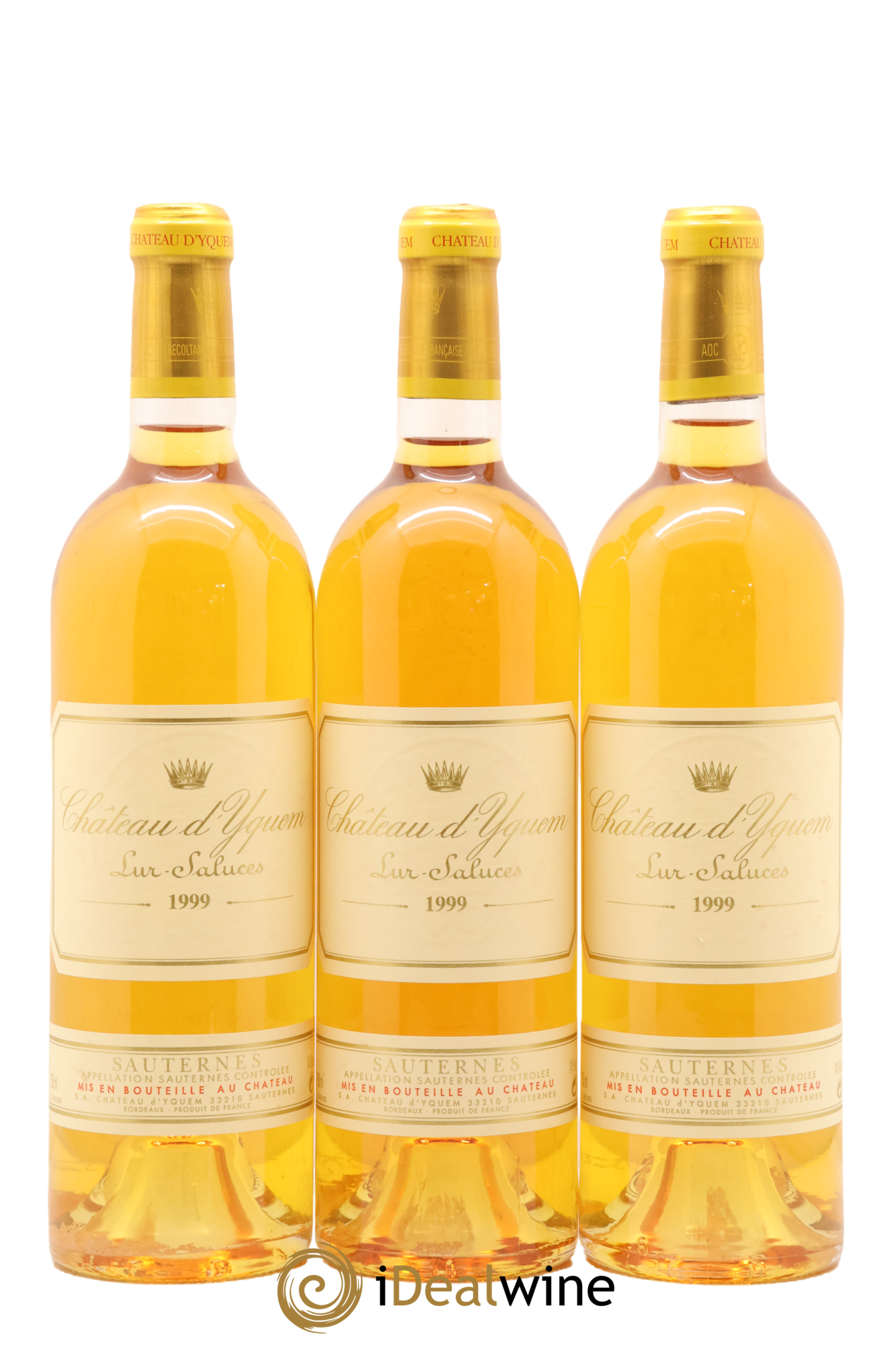Château d' Yquem 1er Cru Classé Supérieur 1999 - Lot of 12 bottles - 2