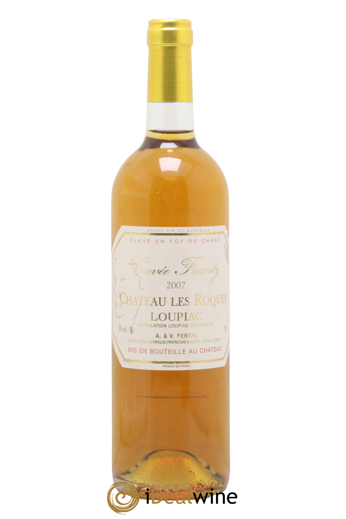 Loupiac Cuvée Frantz Château Les Roques 2007 - Lot of 1 bottle - 0