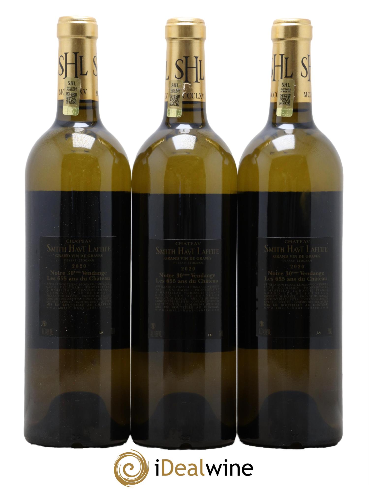 Château Smith Haut Lafitte 2020 - Lot of 6 bottles - 4