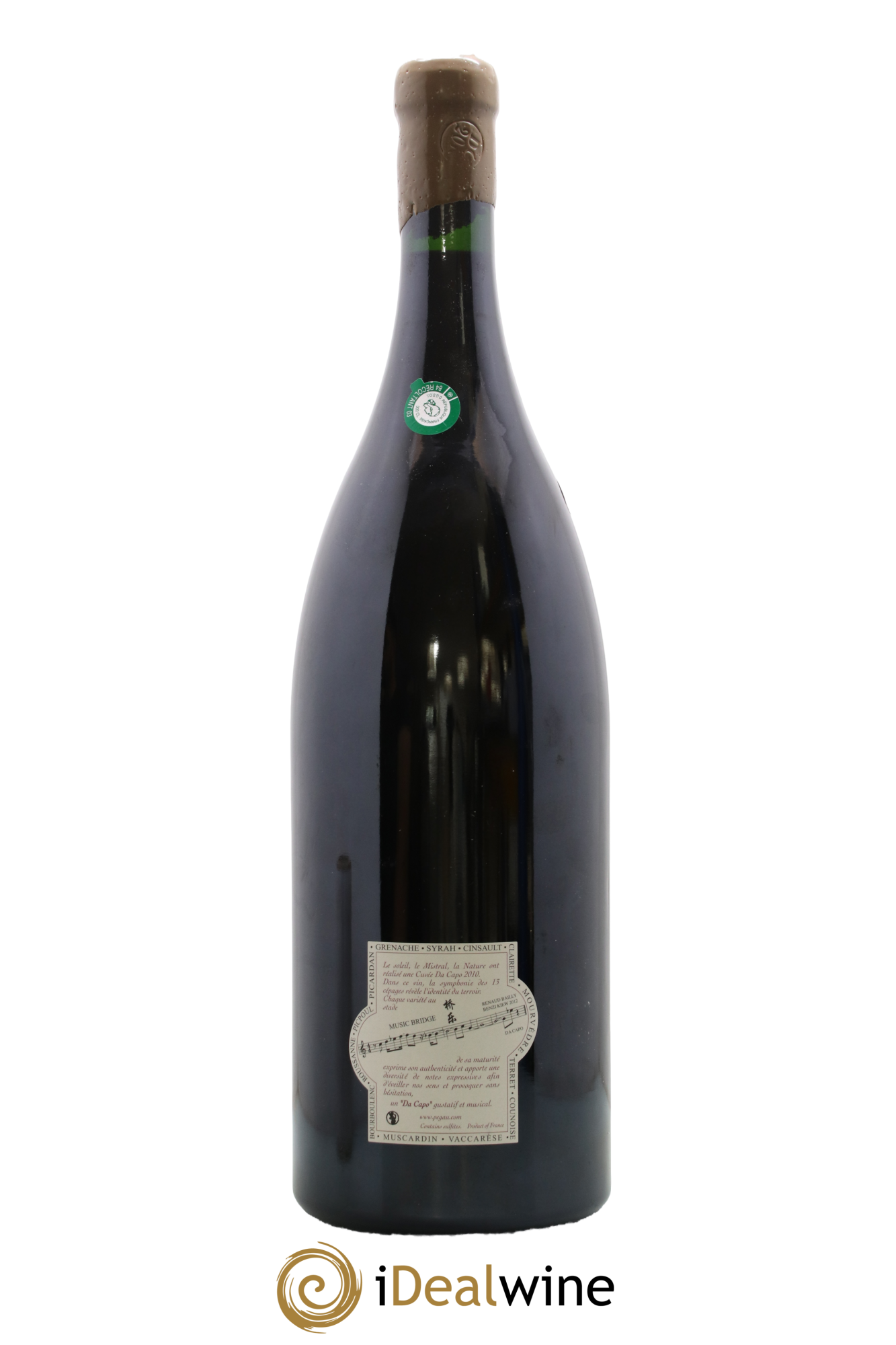 Châteauneuf-du-Pape Domaine du Pégau Cuvée Da Capo Paul et Laurence Féraud 2010 - Lot de 1 double magnum - 1