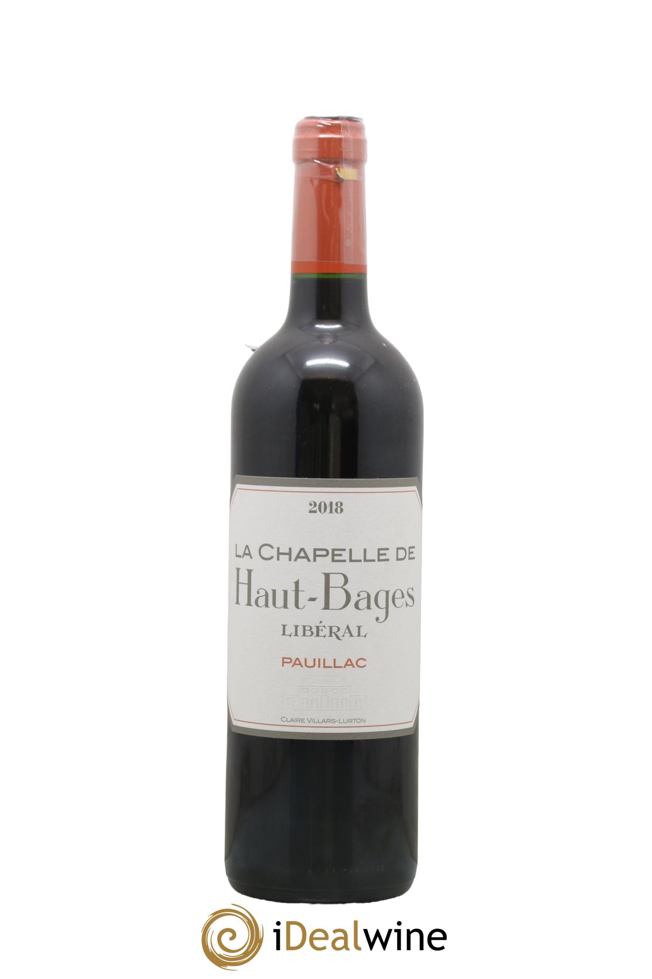 La Chapelle de Haut Bages  2018 - Posten von 1 Flasche - 0