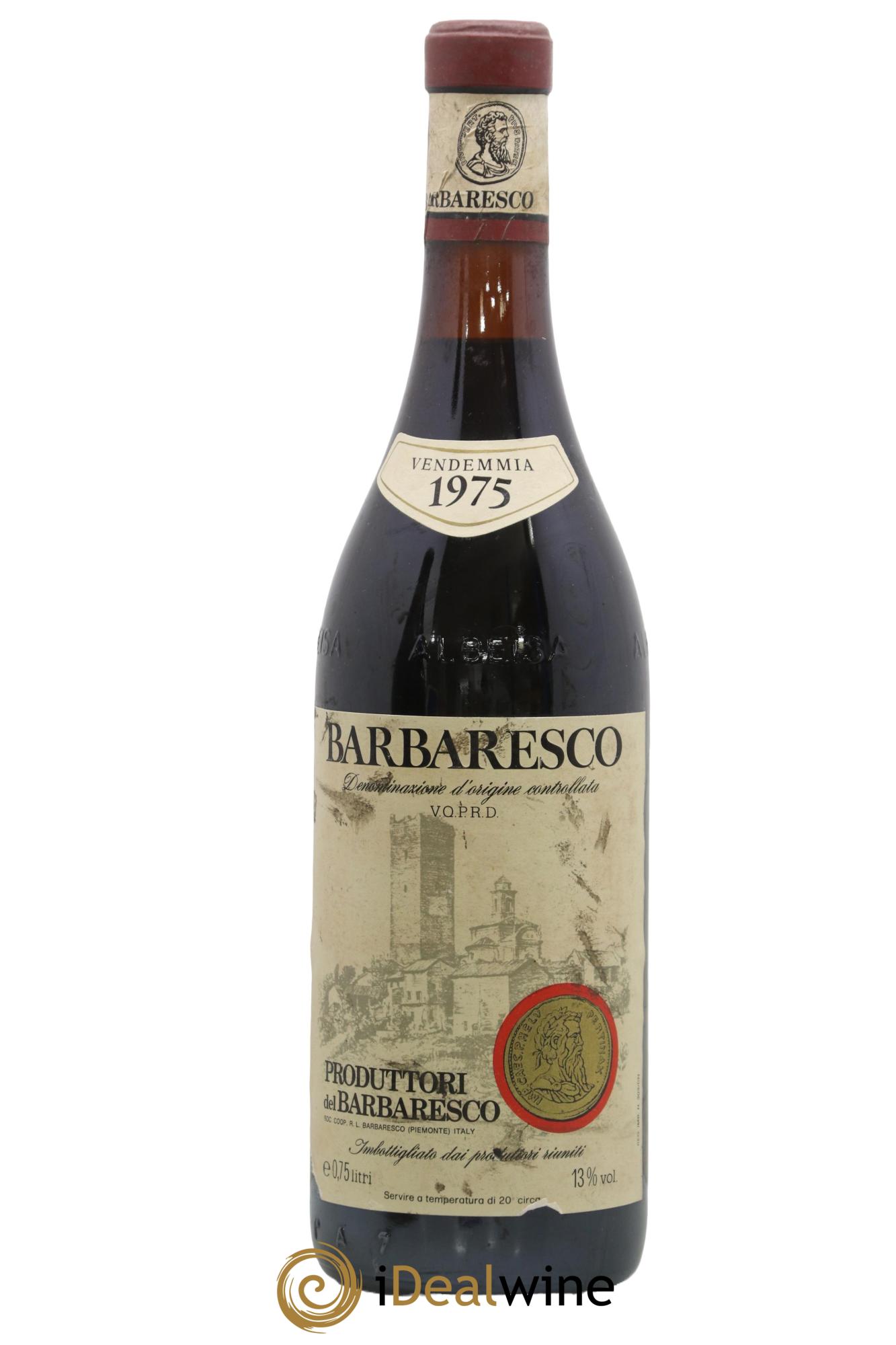 Barbaresco DOCG Produttori del Barbaresco 1975 - Lot de 1 bouteille - 0