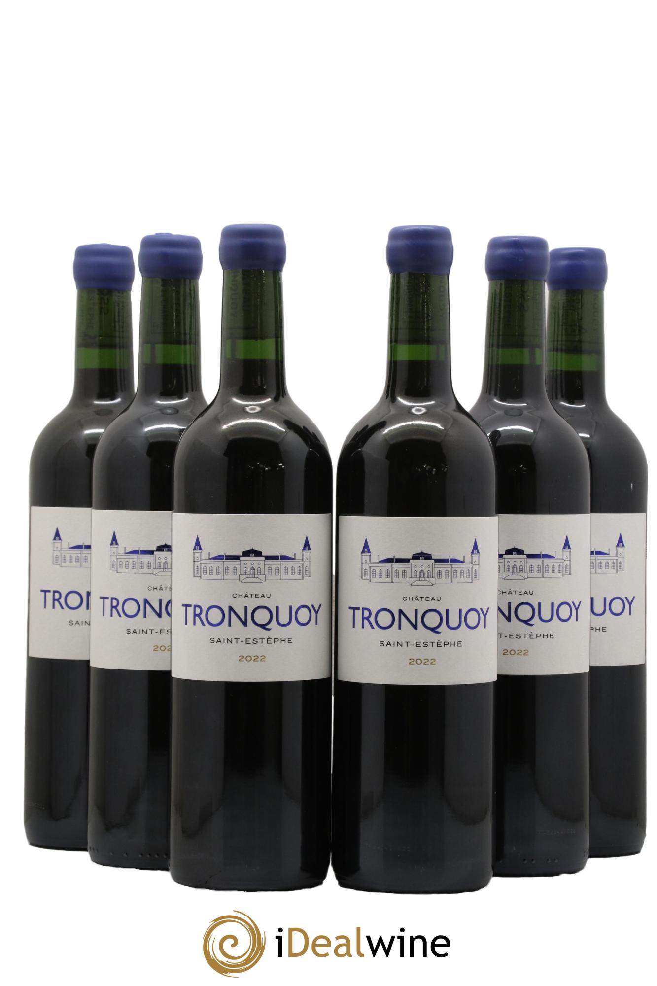 Château Tronquoy Lalande 2022 - Lot de 6 bouteilles - 0