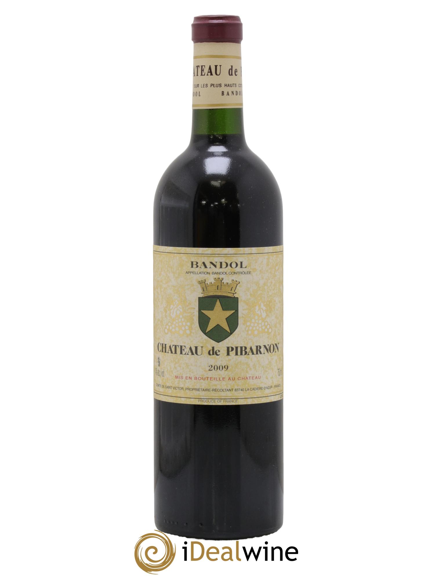 Bandol Château de Pibarnon Comte de Saint-Victor 2009 - Lot de 1 bouteille - 0