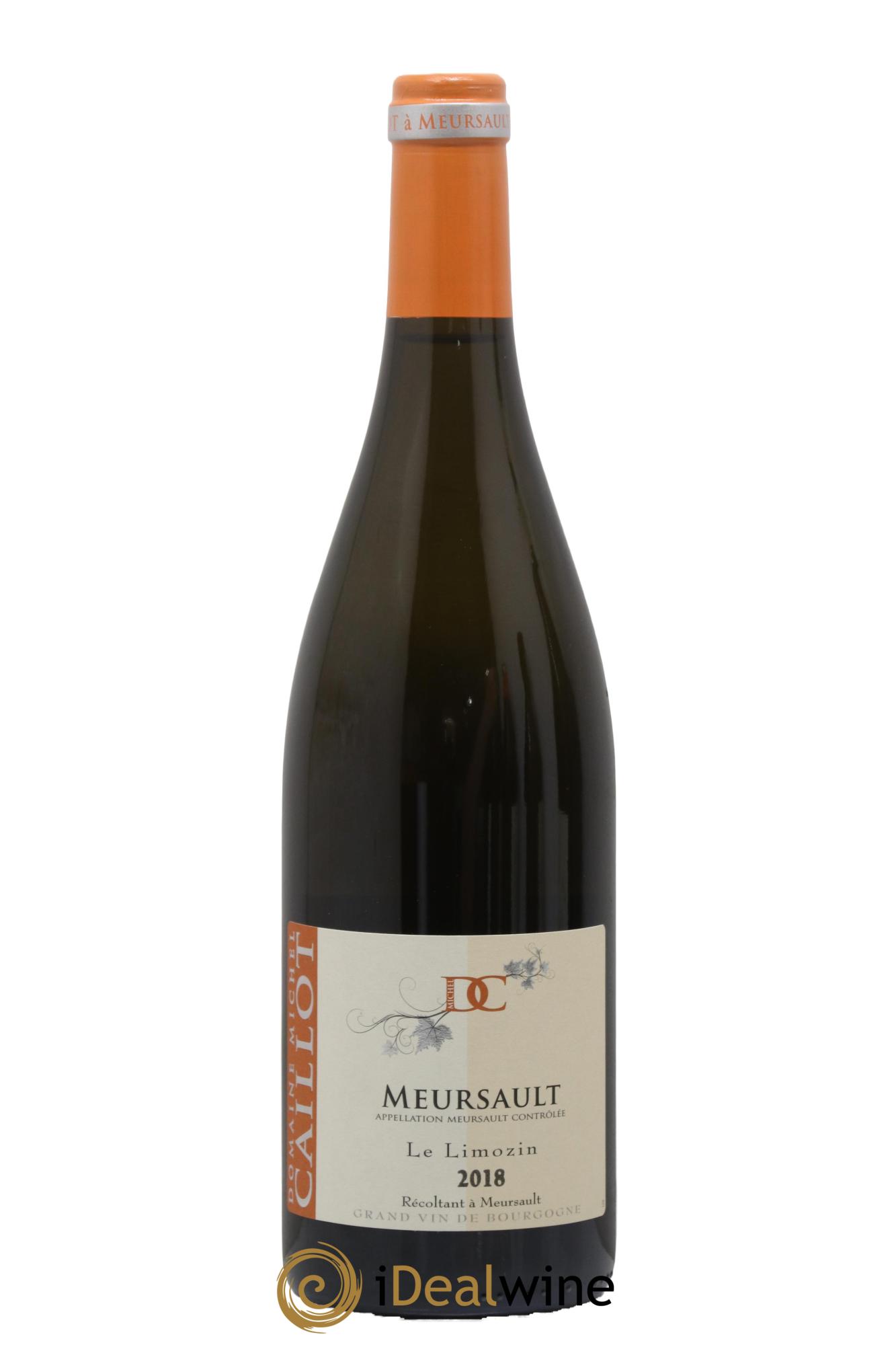 Meursault Le Limozin Michel Caillot (Domaine) 2018 - Posten von 1 Flasche - 0