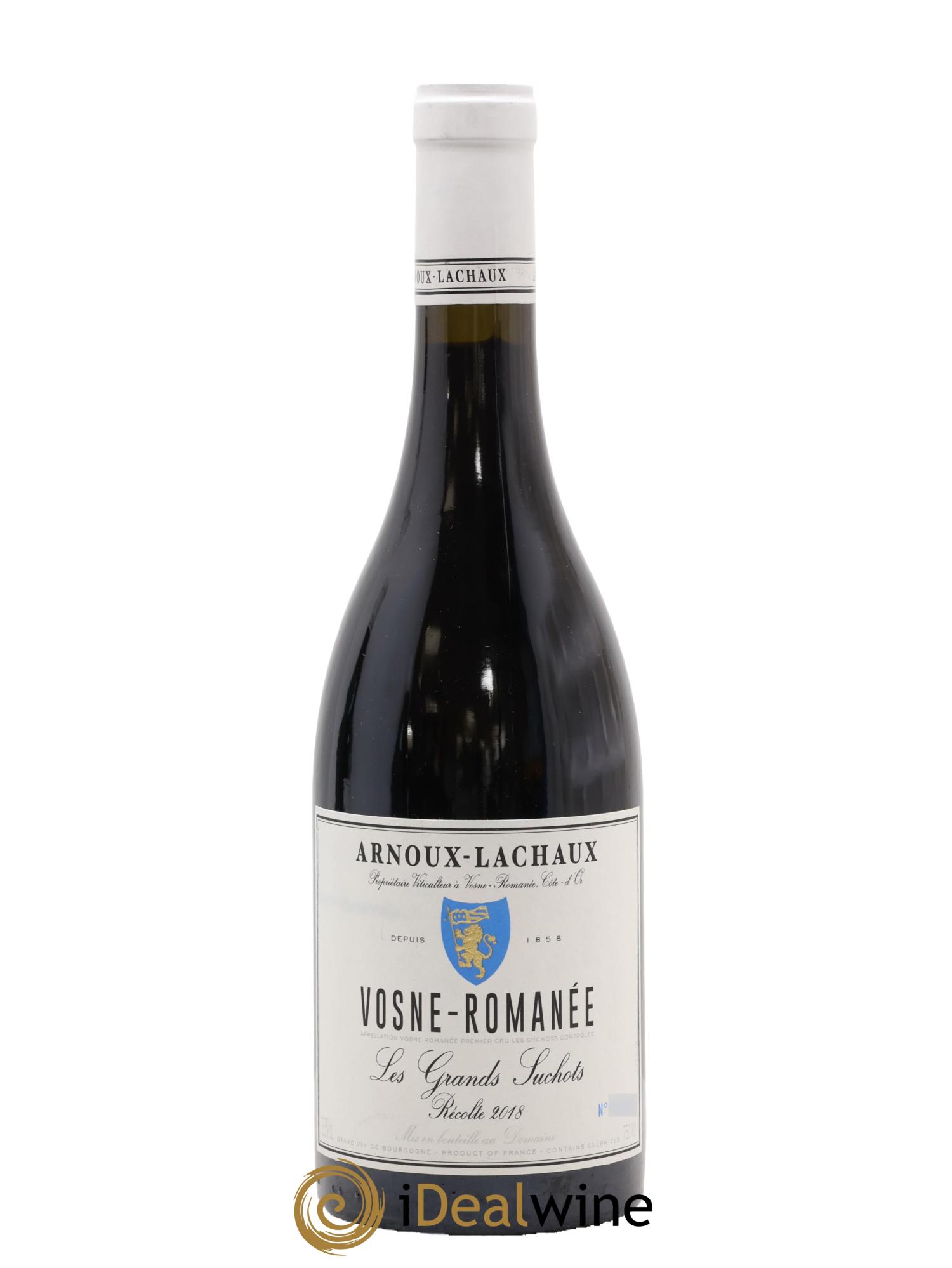 Vosne-Romanée 1er Cru Les Grands Suchots Arnoux-Lachaux (Domaine) 2018 - Lot of 1 bottle - 0