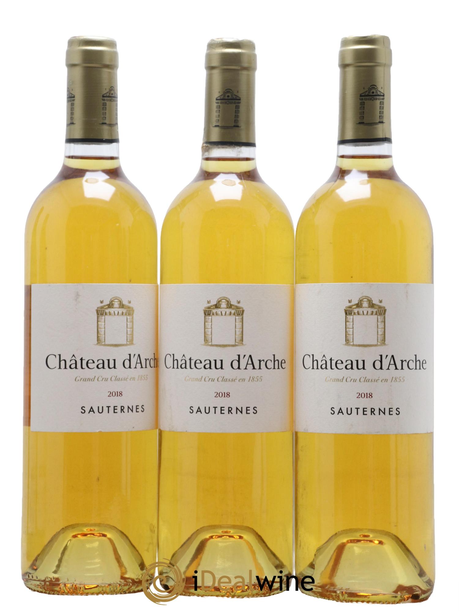 Château d' Arche 2ème Grand Cru Classé 2018 - Lot de 3 bouteilles - 0