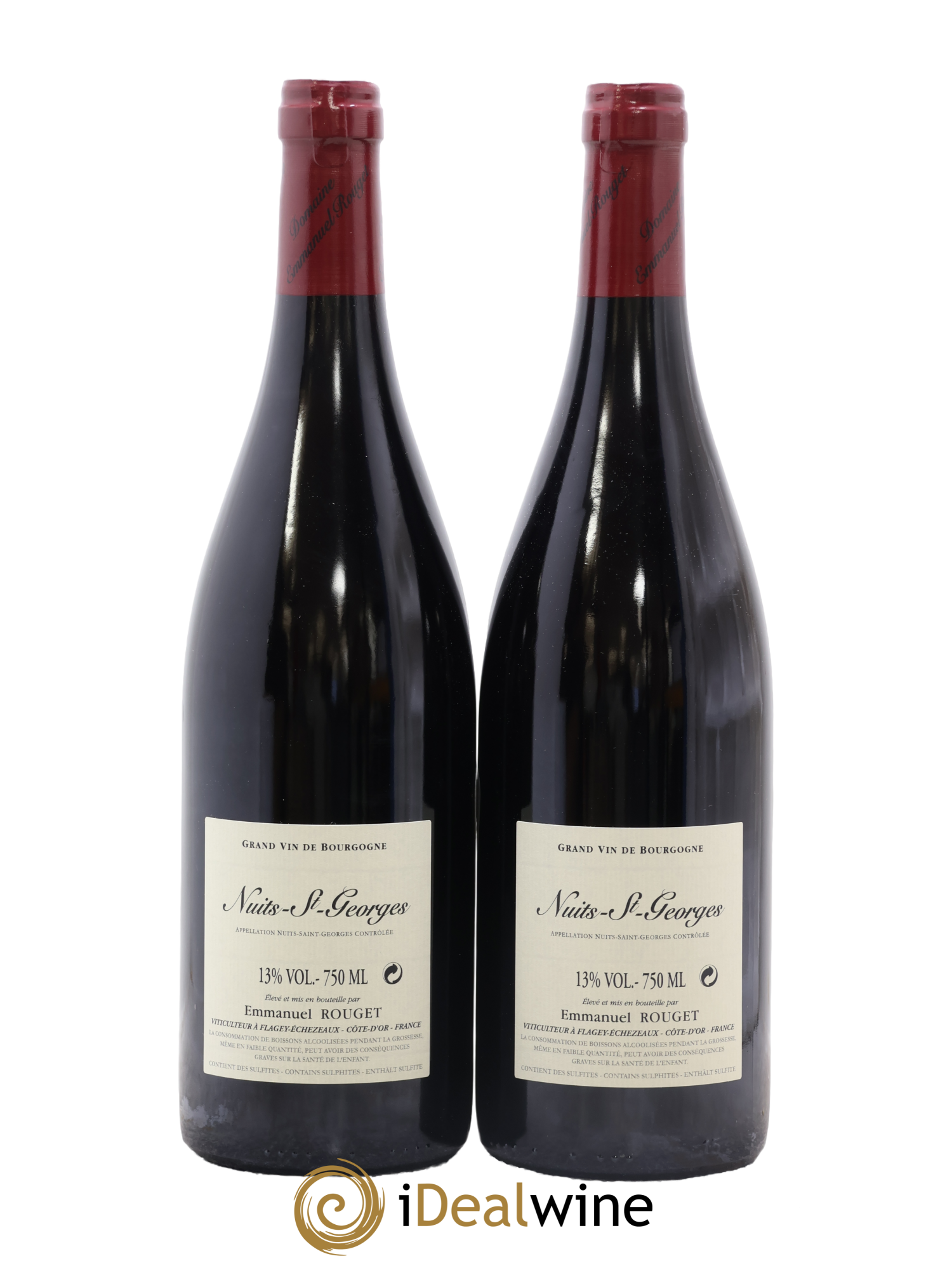 Nuits-Saint-Georges Emmanuel Rouget 2017 - Posten von 2 Flaschen - 1