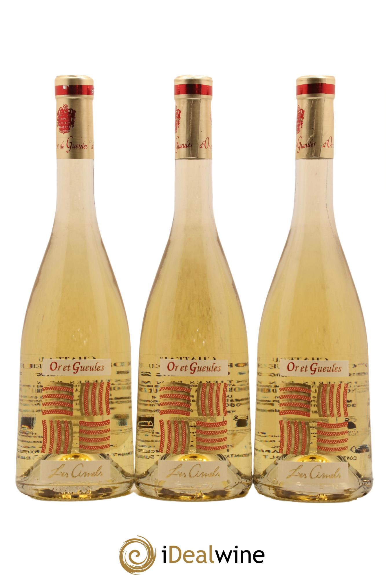 Costières de Nîmes Les Cimels Chateau d Or et de Gueules 2021 - Lot de 3 bouteilles - 0
