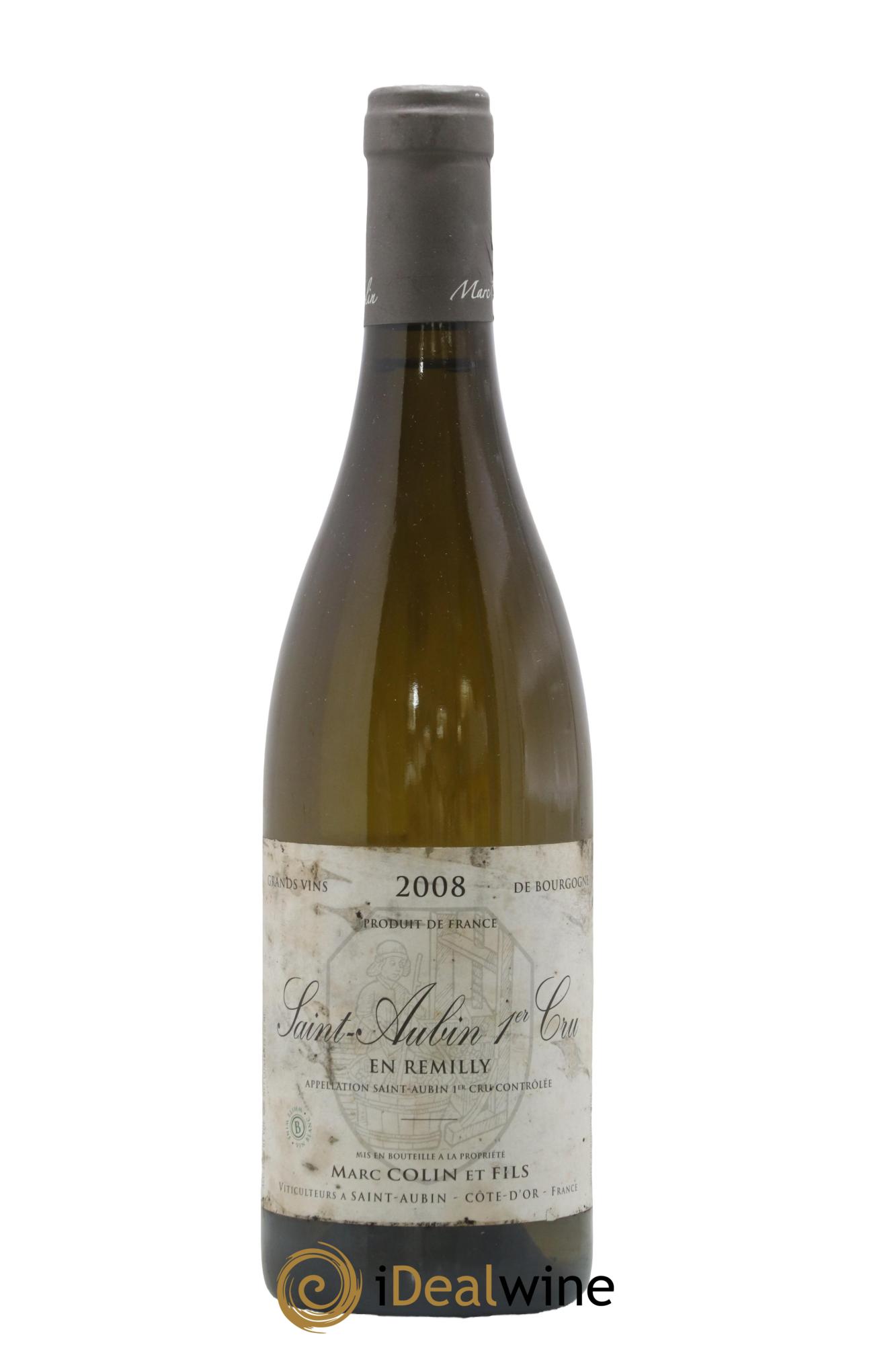 Saint-Aubin 1er Cru En Rémilly Marc Colin & Fils 2008 - Posten von 1 Flasche - 0