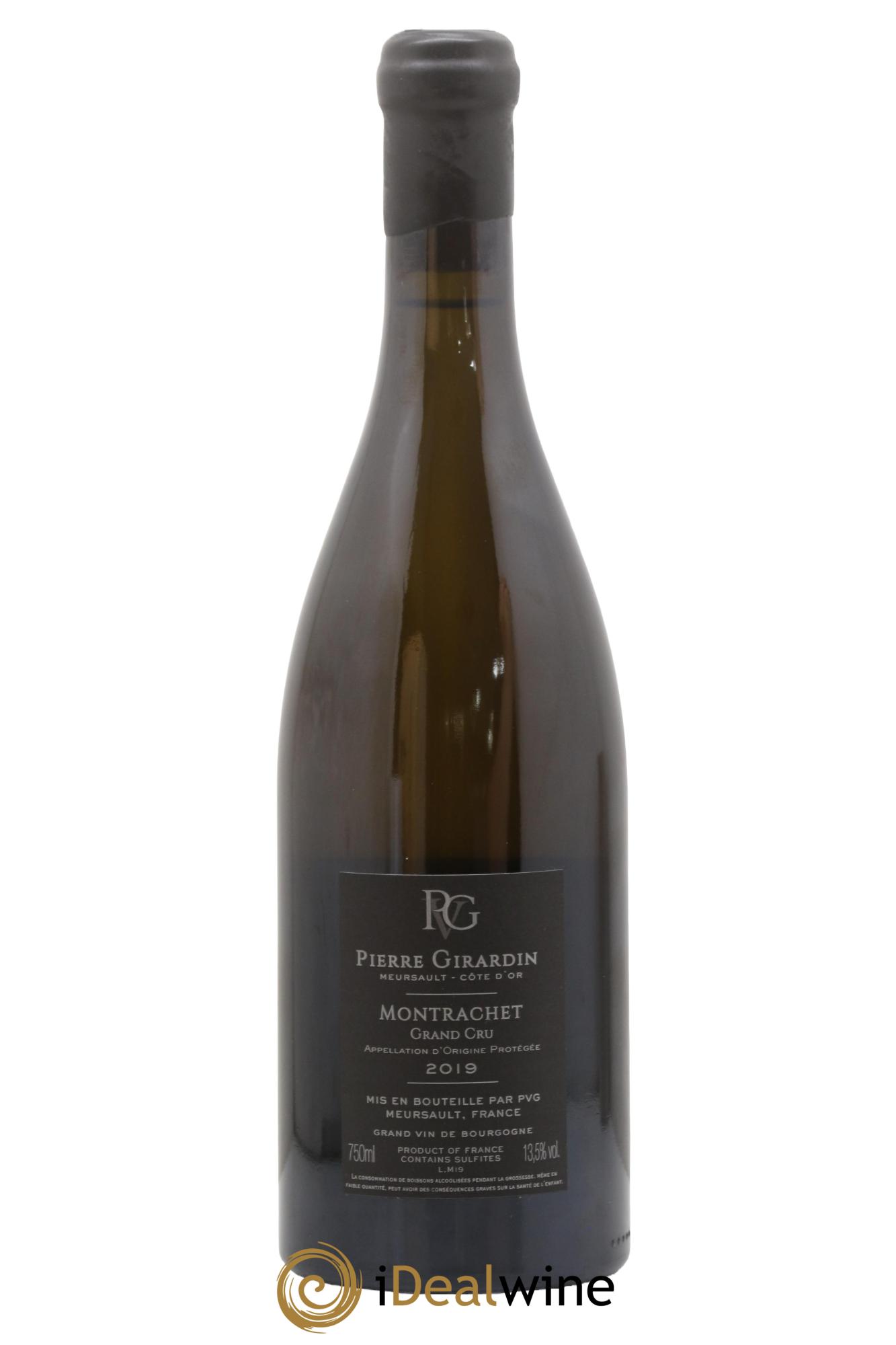 Montrachet Grand Cru Pierre Girardin 2019 - Lot de 1 bouteille - 2