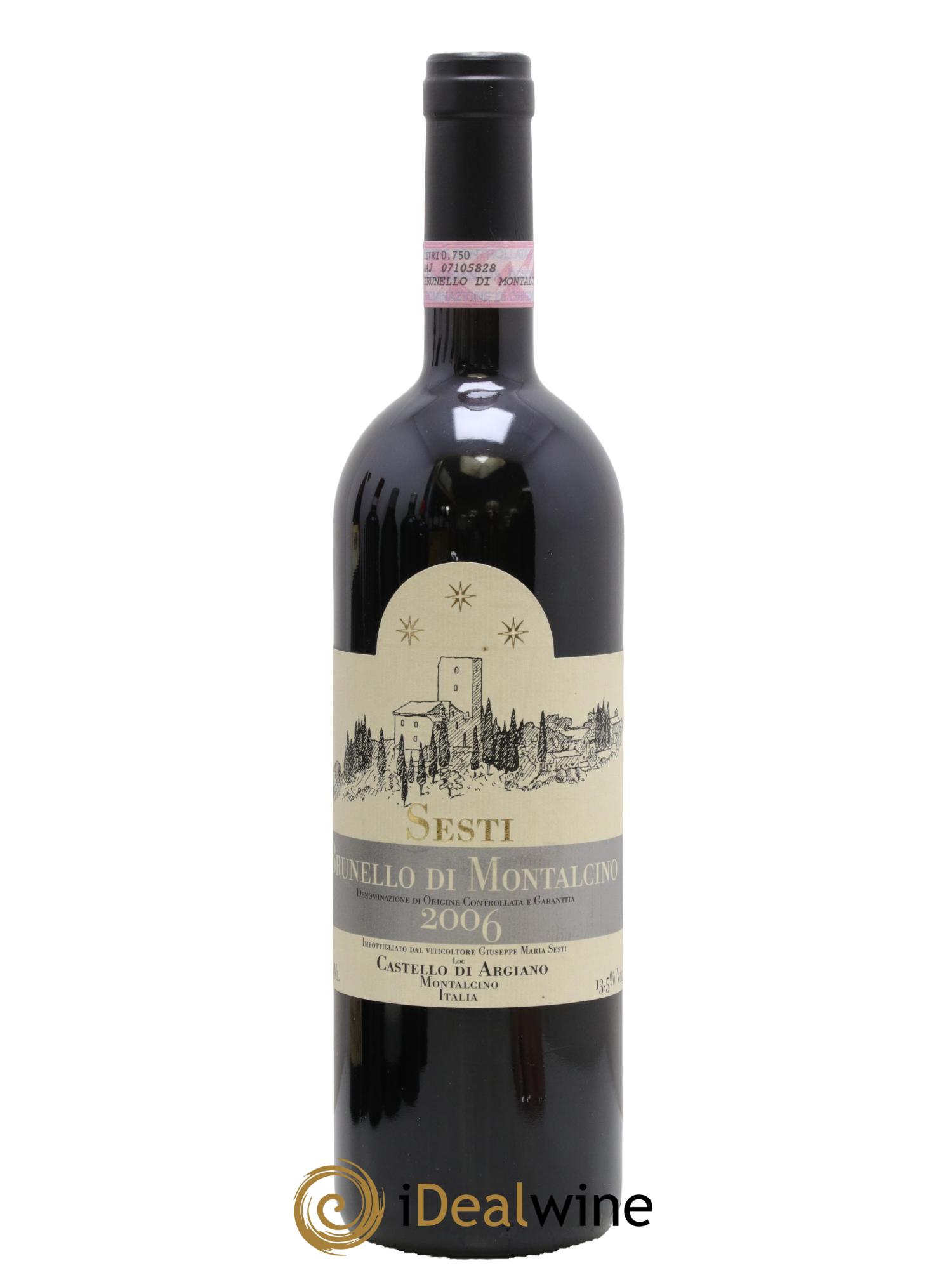 Brunello di Montalcino Sesti Castello Argiano 2006 - Lot de 1 bouteille - 0