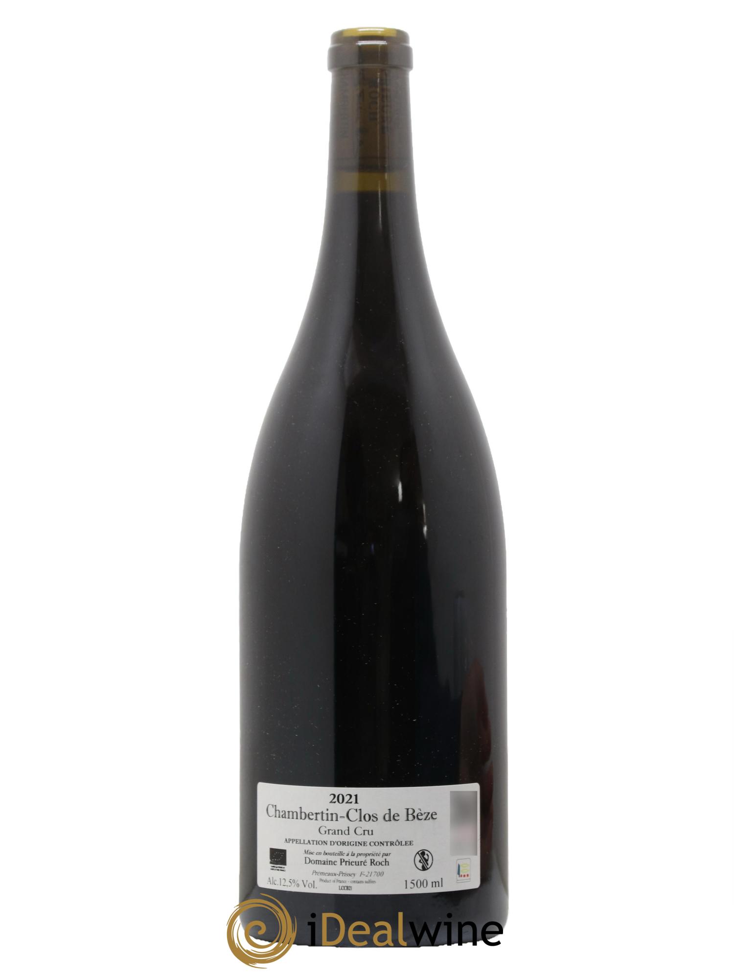 Chambertin Clos de Bèze Grand Cru Prieuré Roch 2021 - Lot de 1 magnum - 1