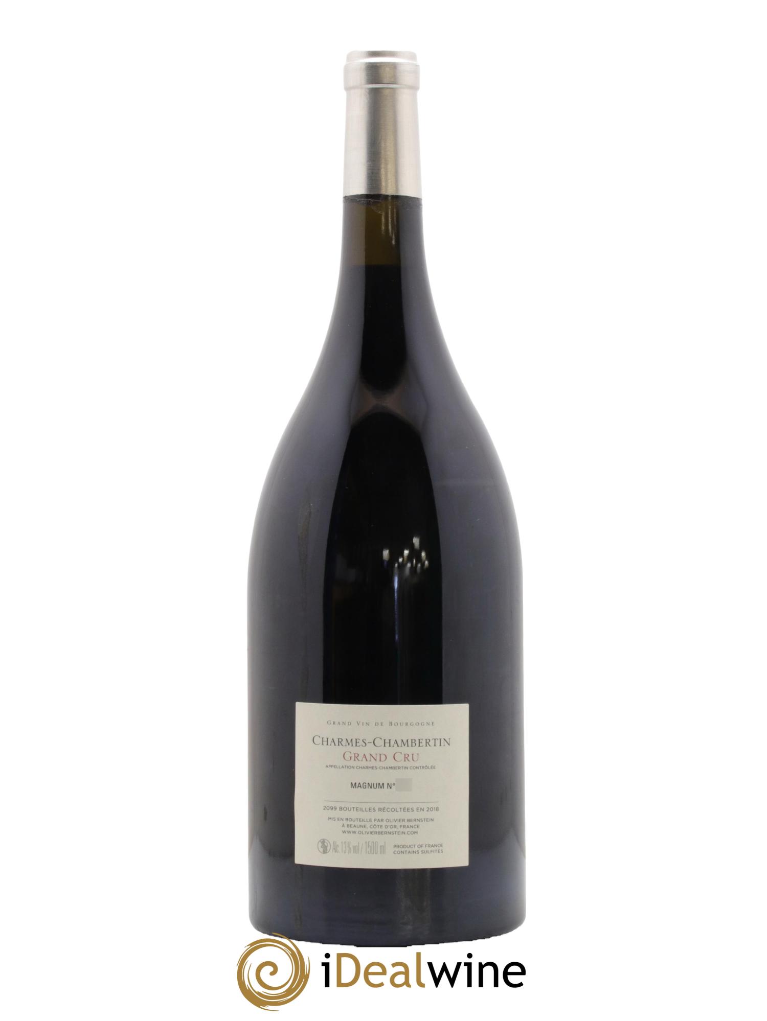 Charmes-Chambertin Grand Cru Olivier Bernstein 2018 - Posten von 1 Magnum - 1