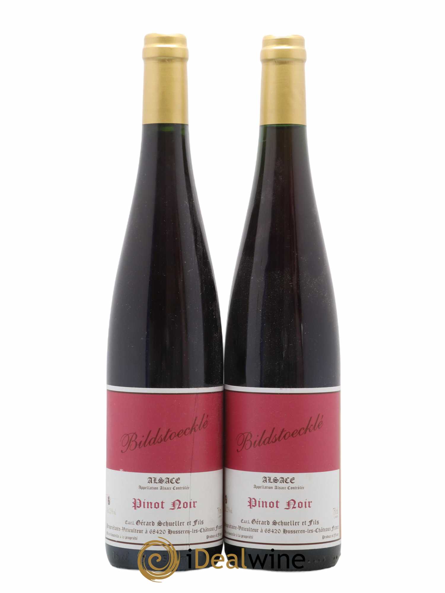 Alsace Pinot Noir Bildstoeckle Gérard Schueller (Domaine) 2016 - Lot de 2 bouteilles - 0